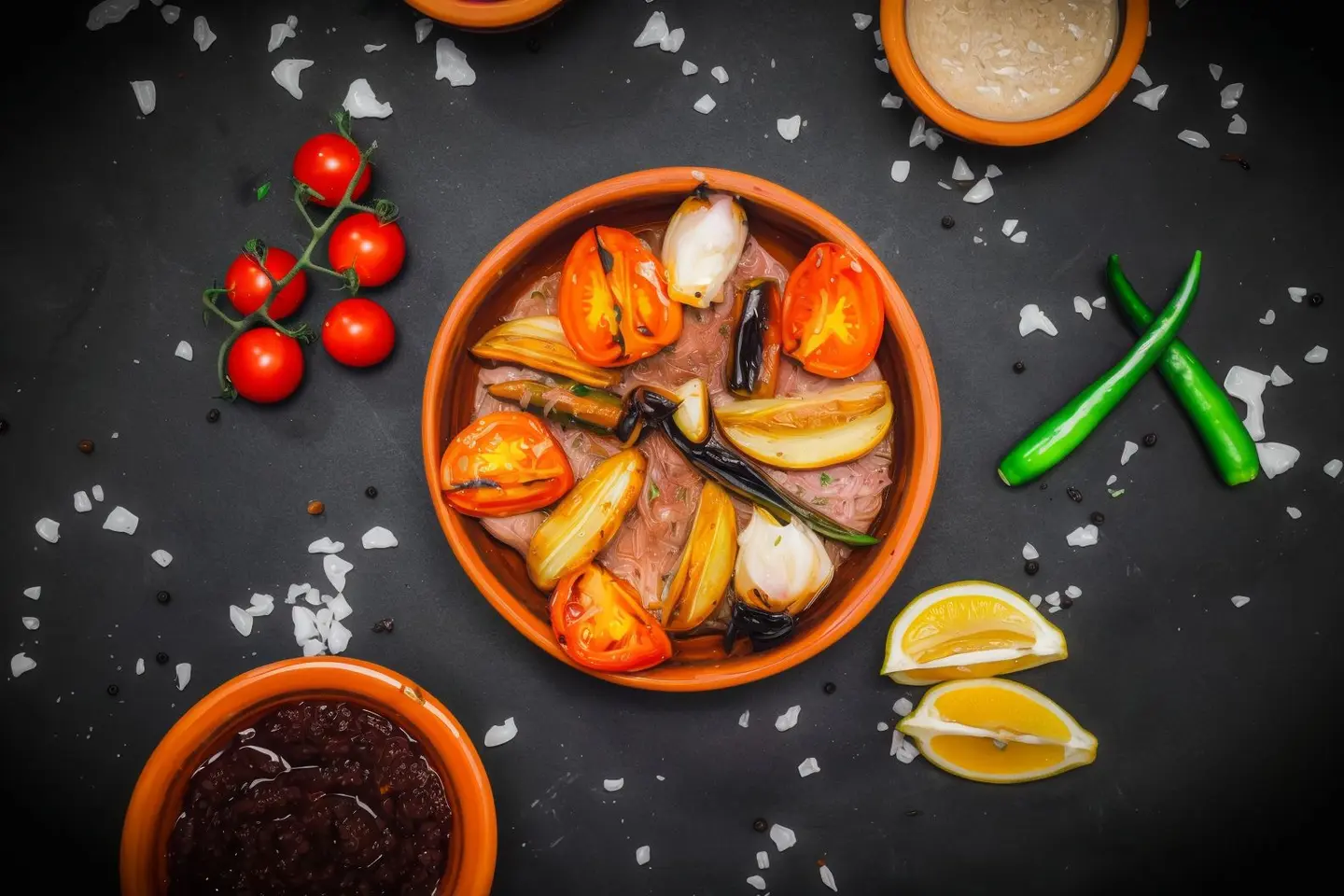 كفتة بالطماطم