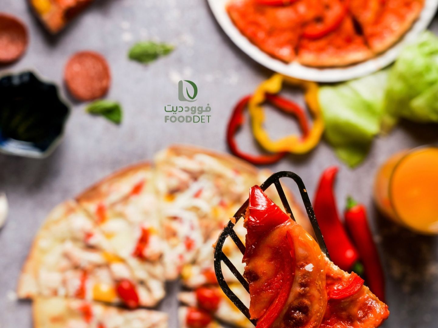 Thin Ranch Pizza