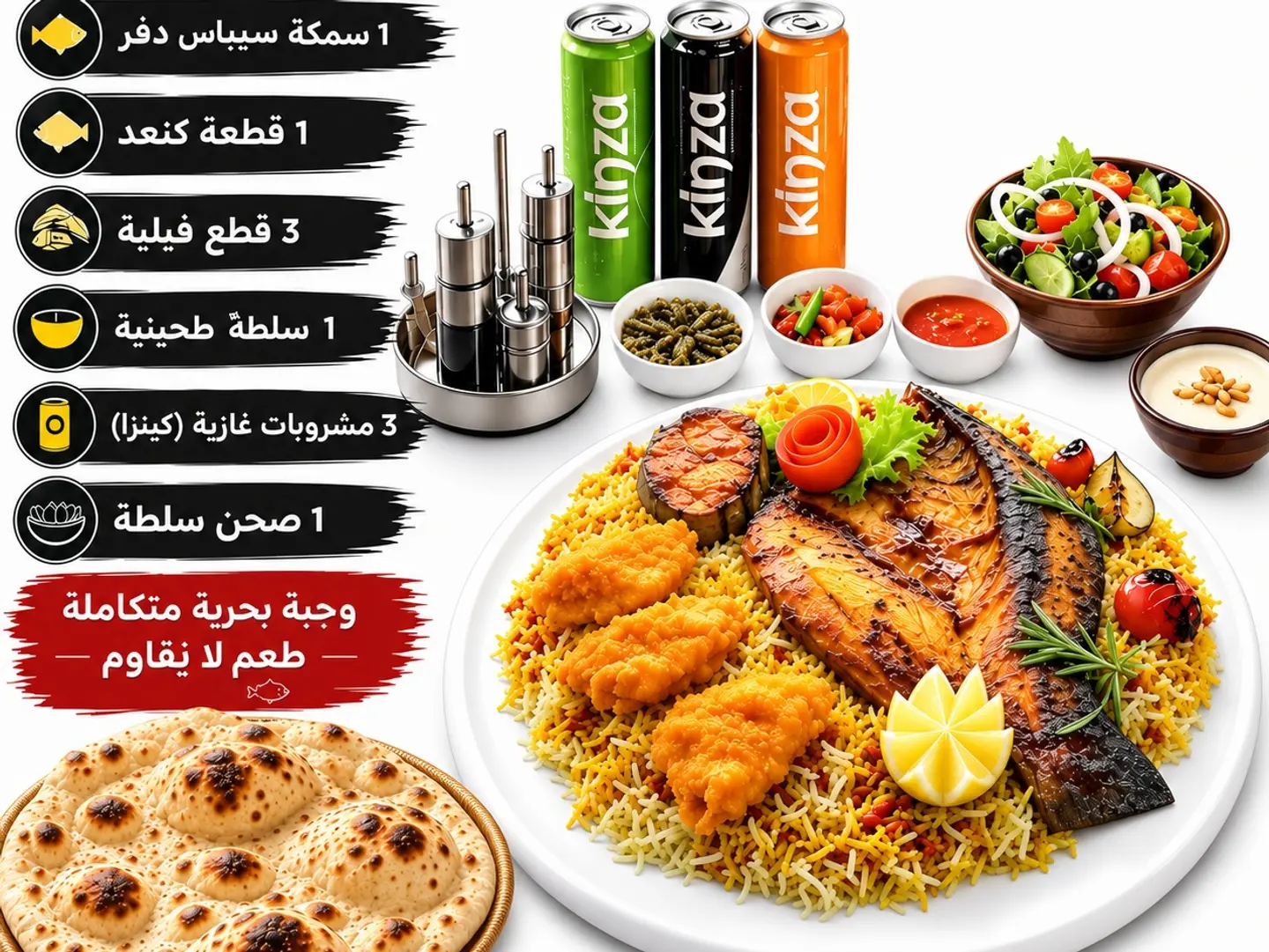Bukhoukha Seafood Offer