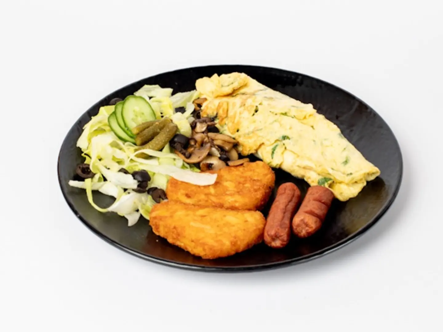 اومليت سبانخ