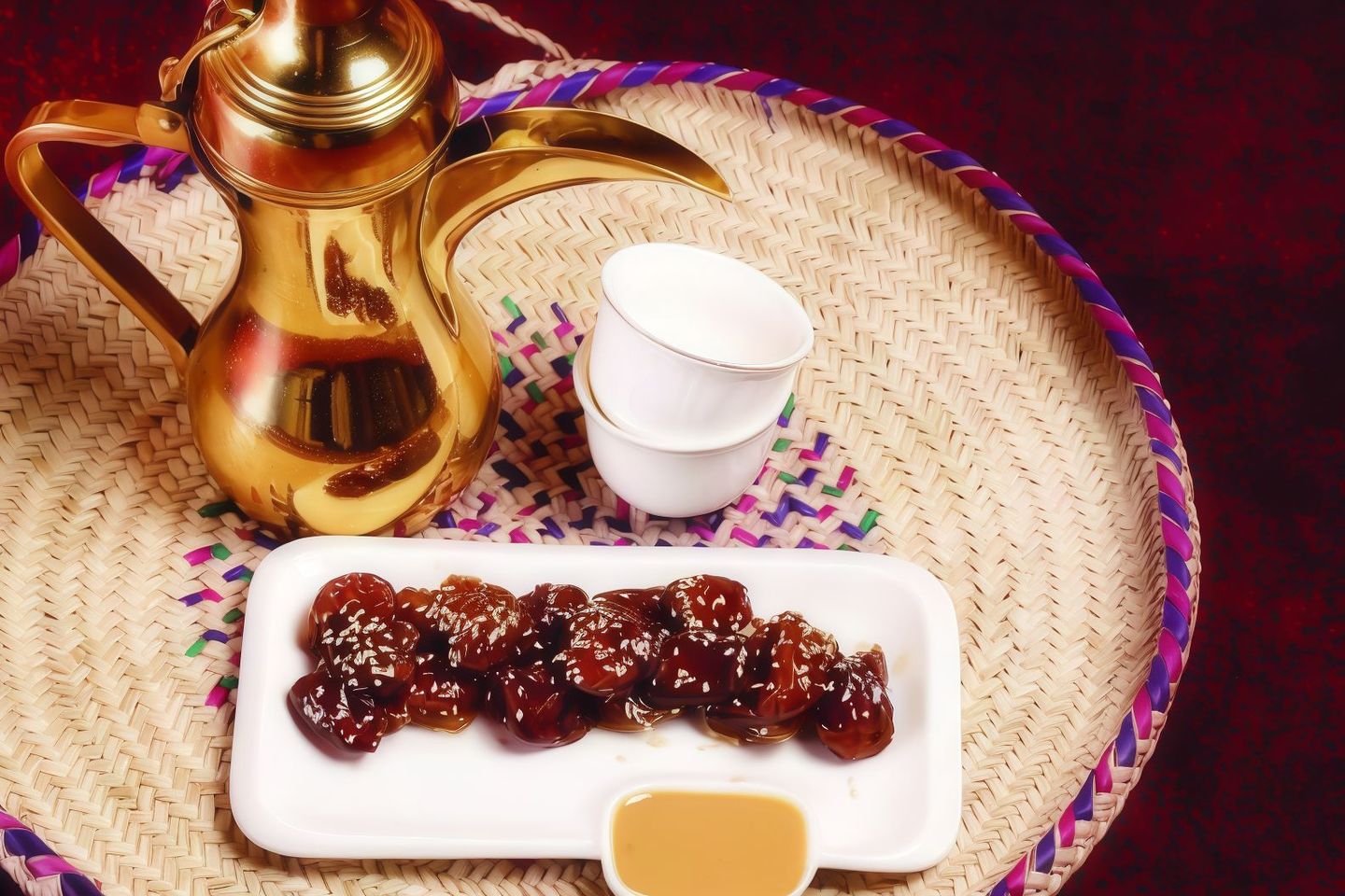 ترمس قهوة ربع كيلو من التمر الخلاص