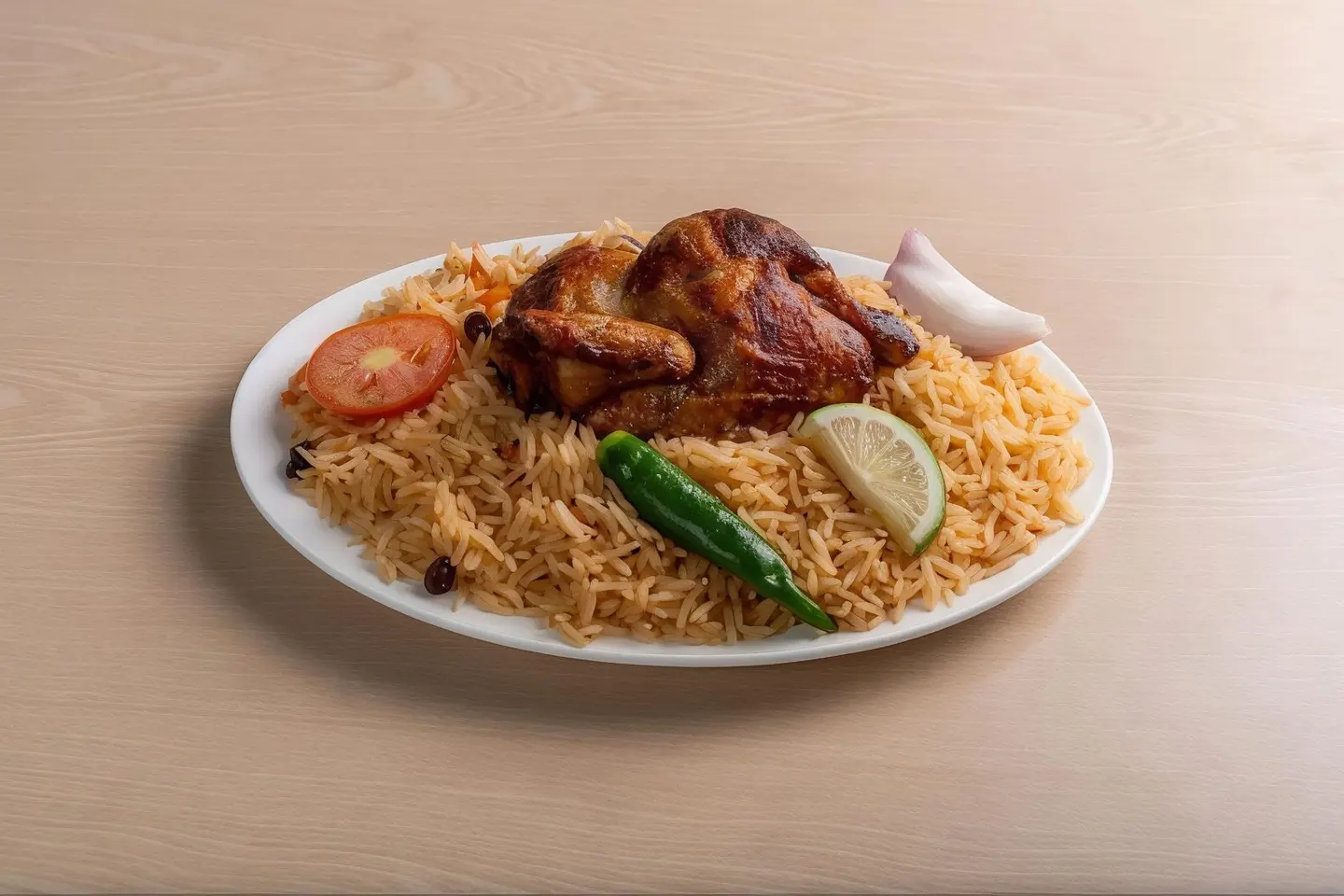 Half Shewaya With Bukhari Rice