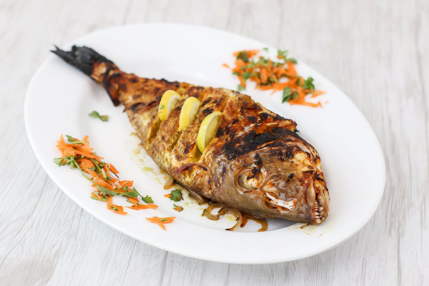 Fried Grouper Fish