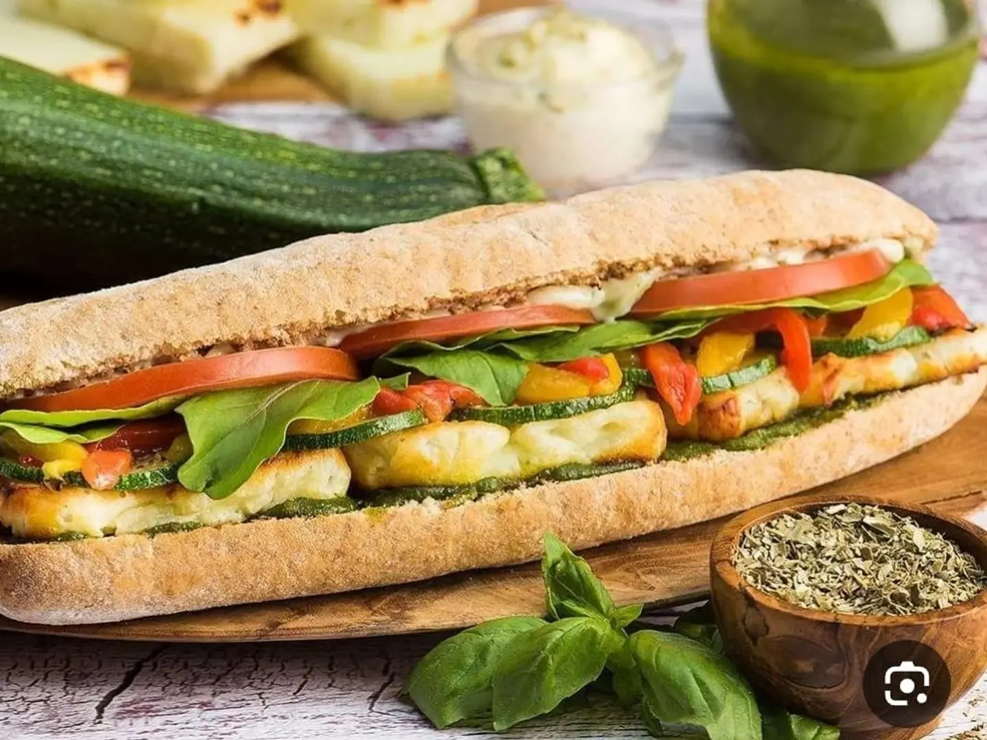 Sandwich Halloum