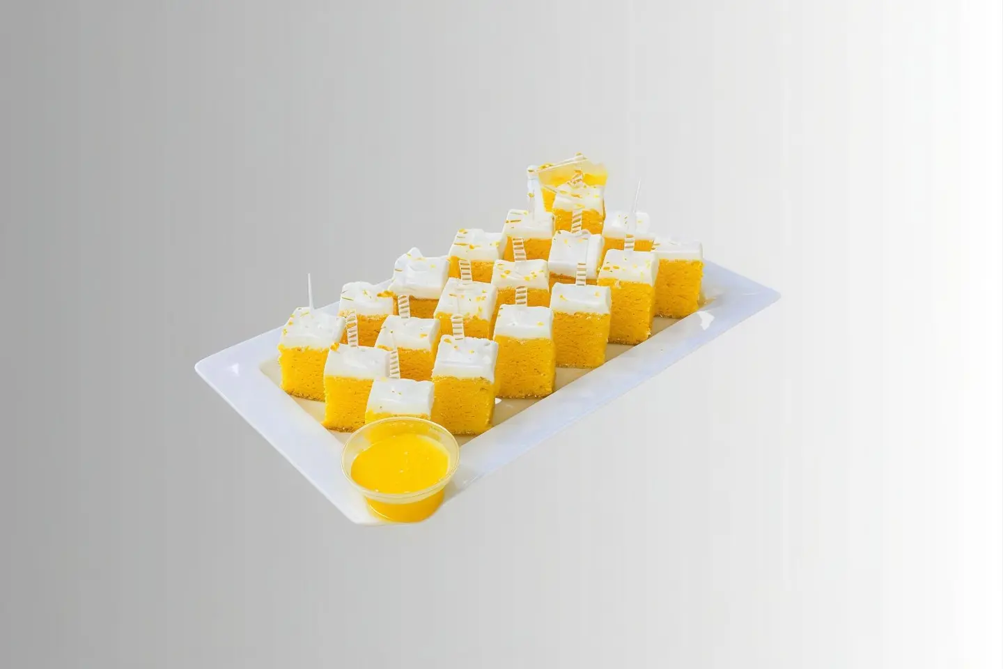 قطع كيك زعفران