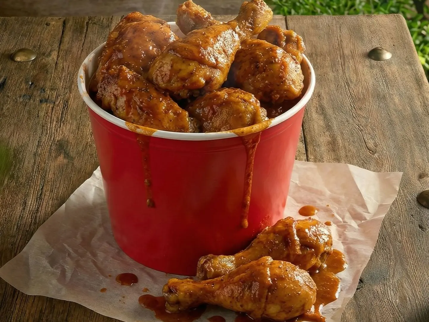 سطل الدجاج بالكيجن