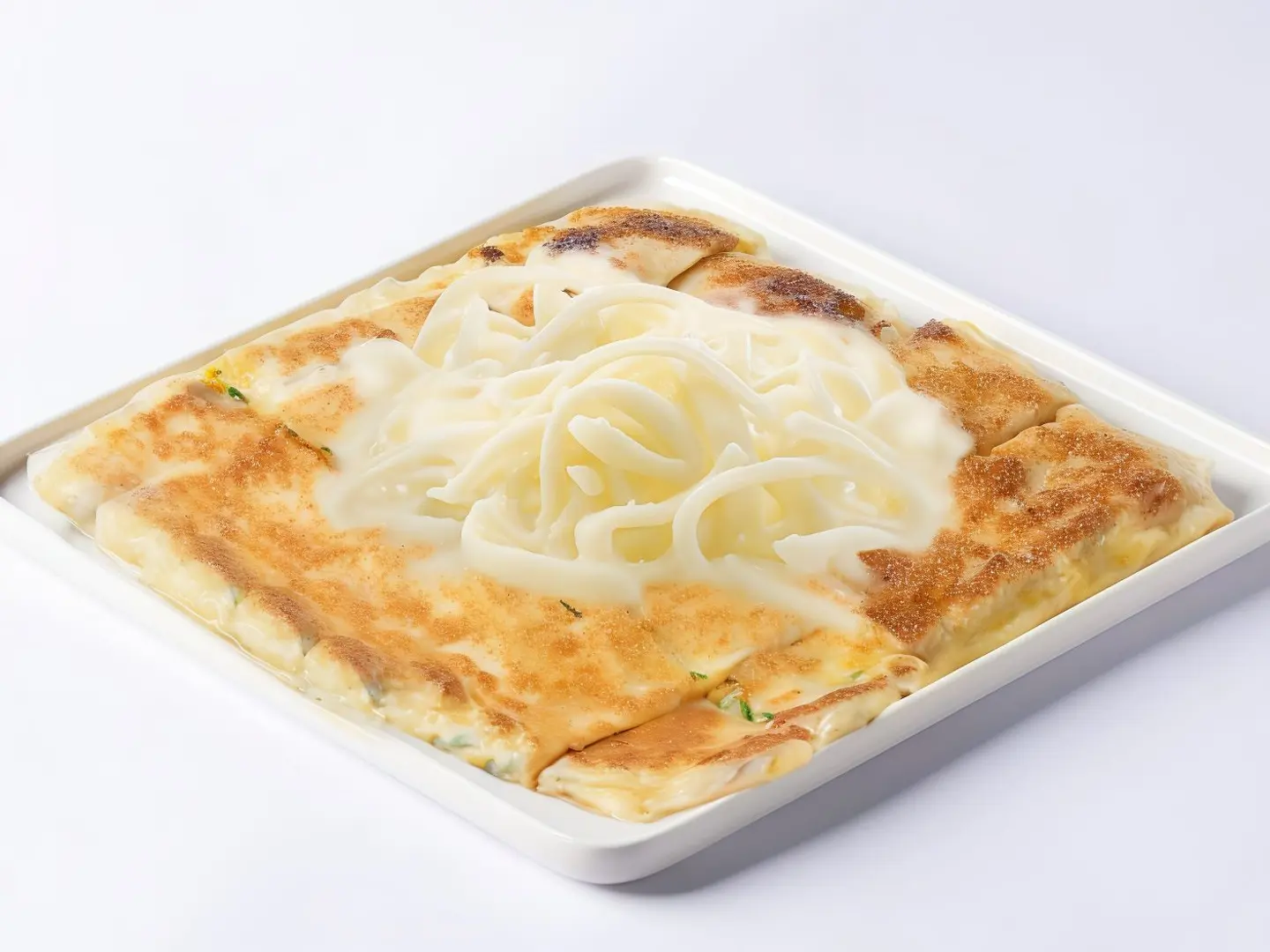 Sweet Cheese Mutabbaq With Cream