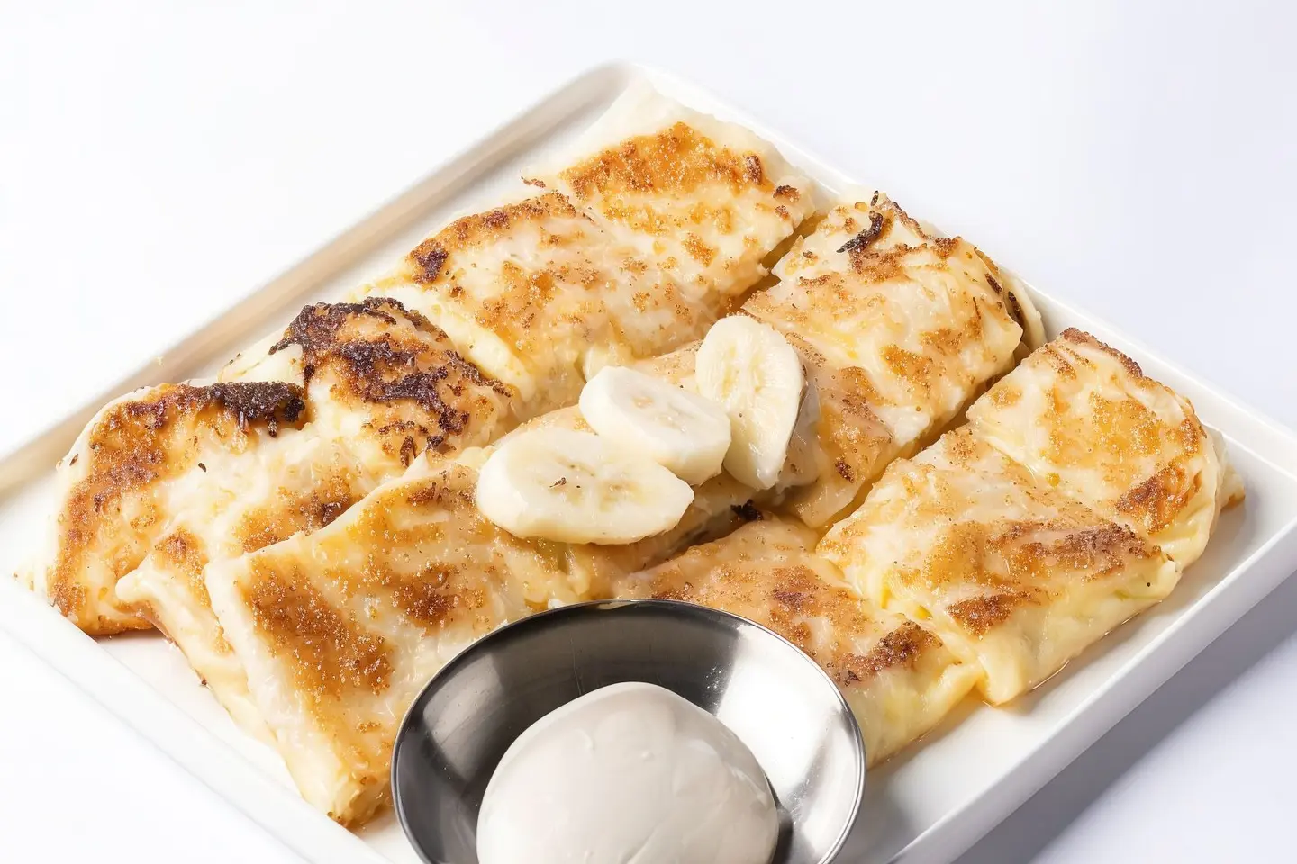Banana With Sweet Cheese Mutabbak