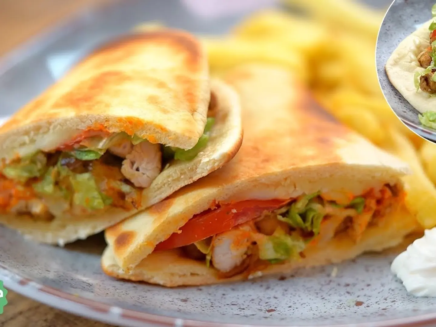 ساندوتش مقلوب