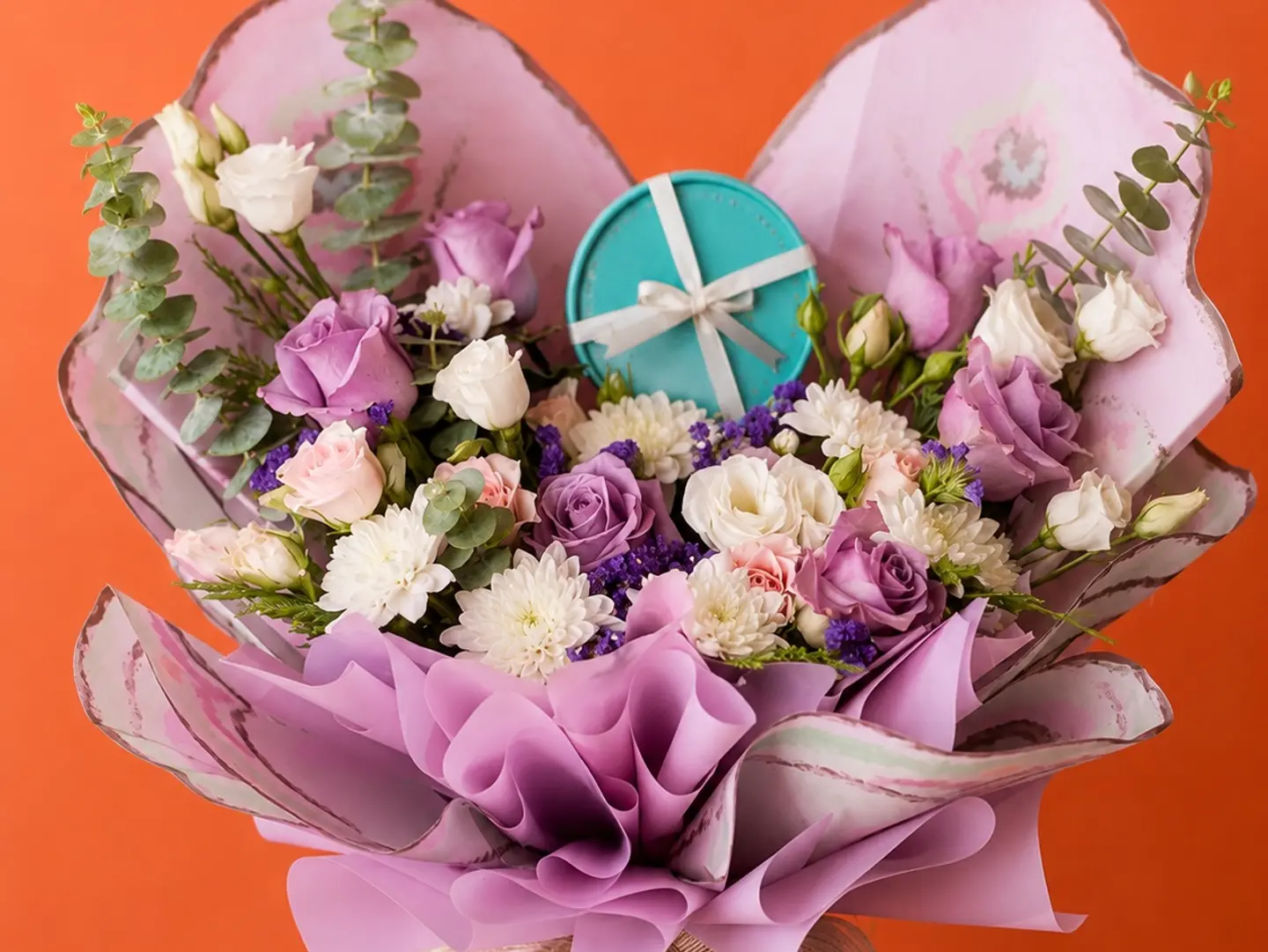 Pink Butterfly Themed Anoush Arrangement