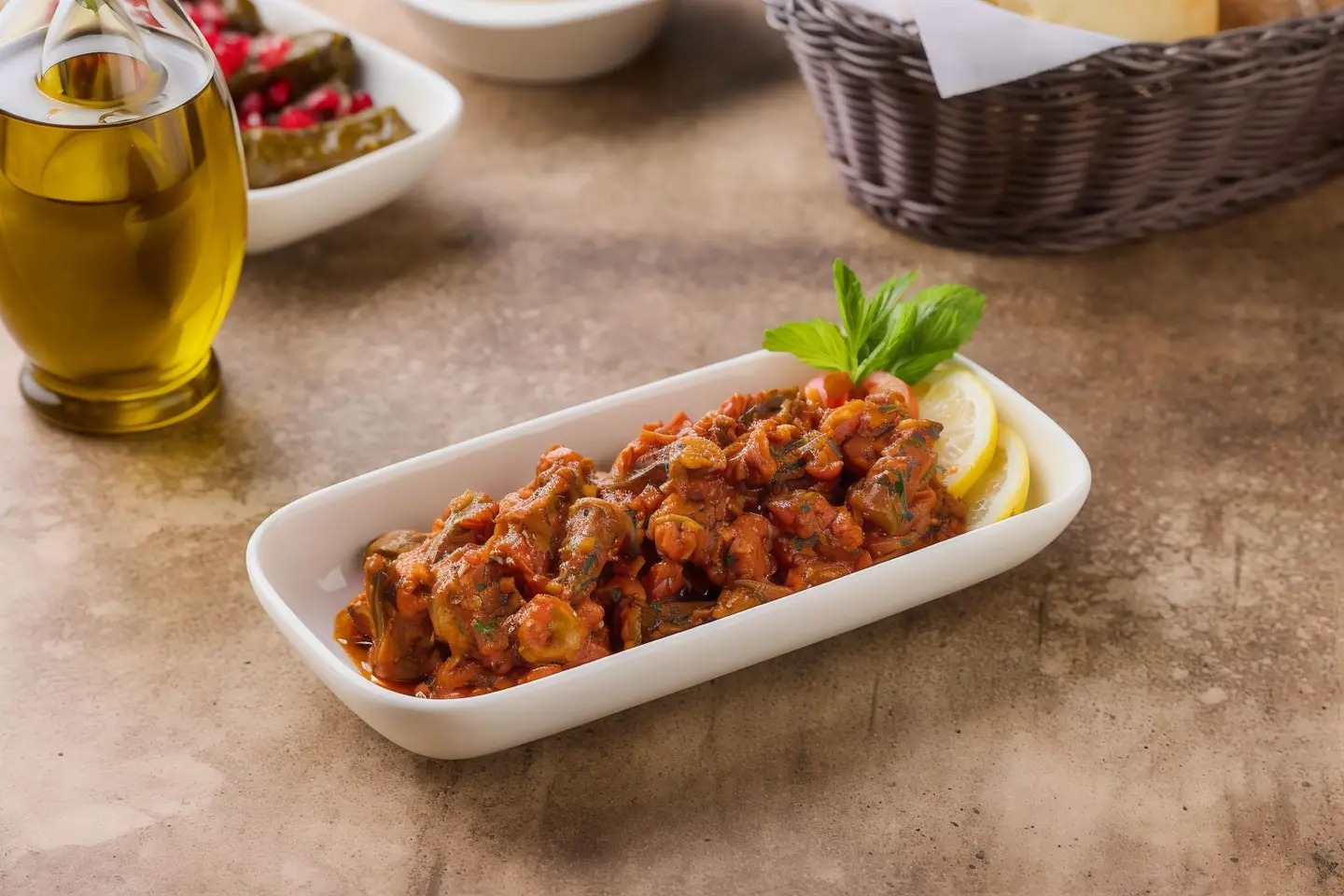 بامية بالزيت