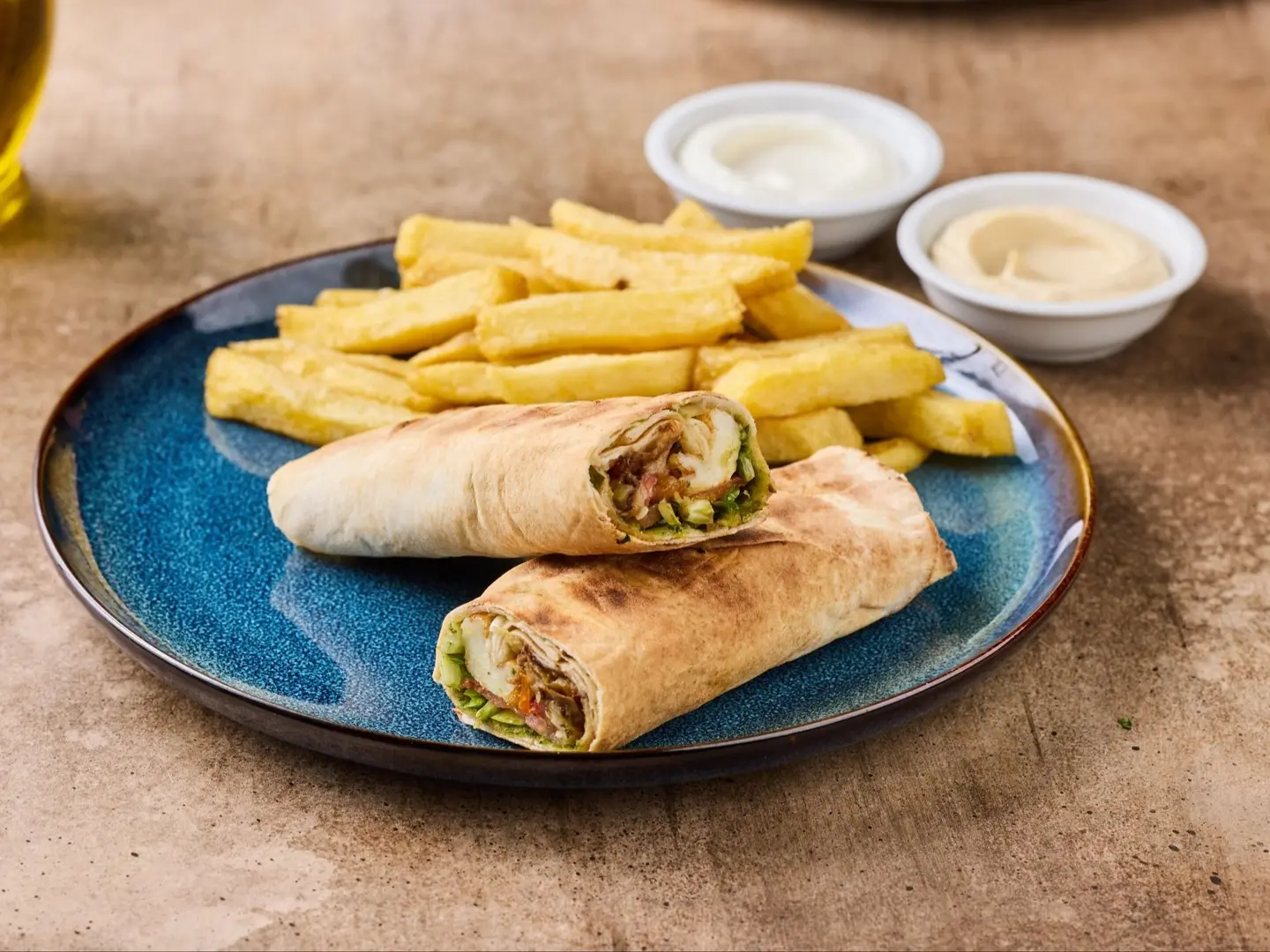 حلوم مشوي مع الباذنجان