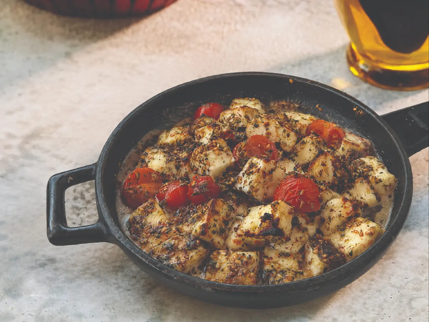 Halloumi Zaatar