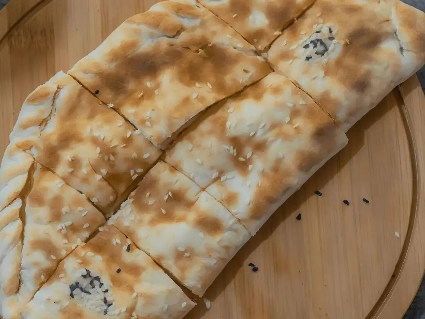 لبنه بالسبانخ