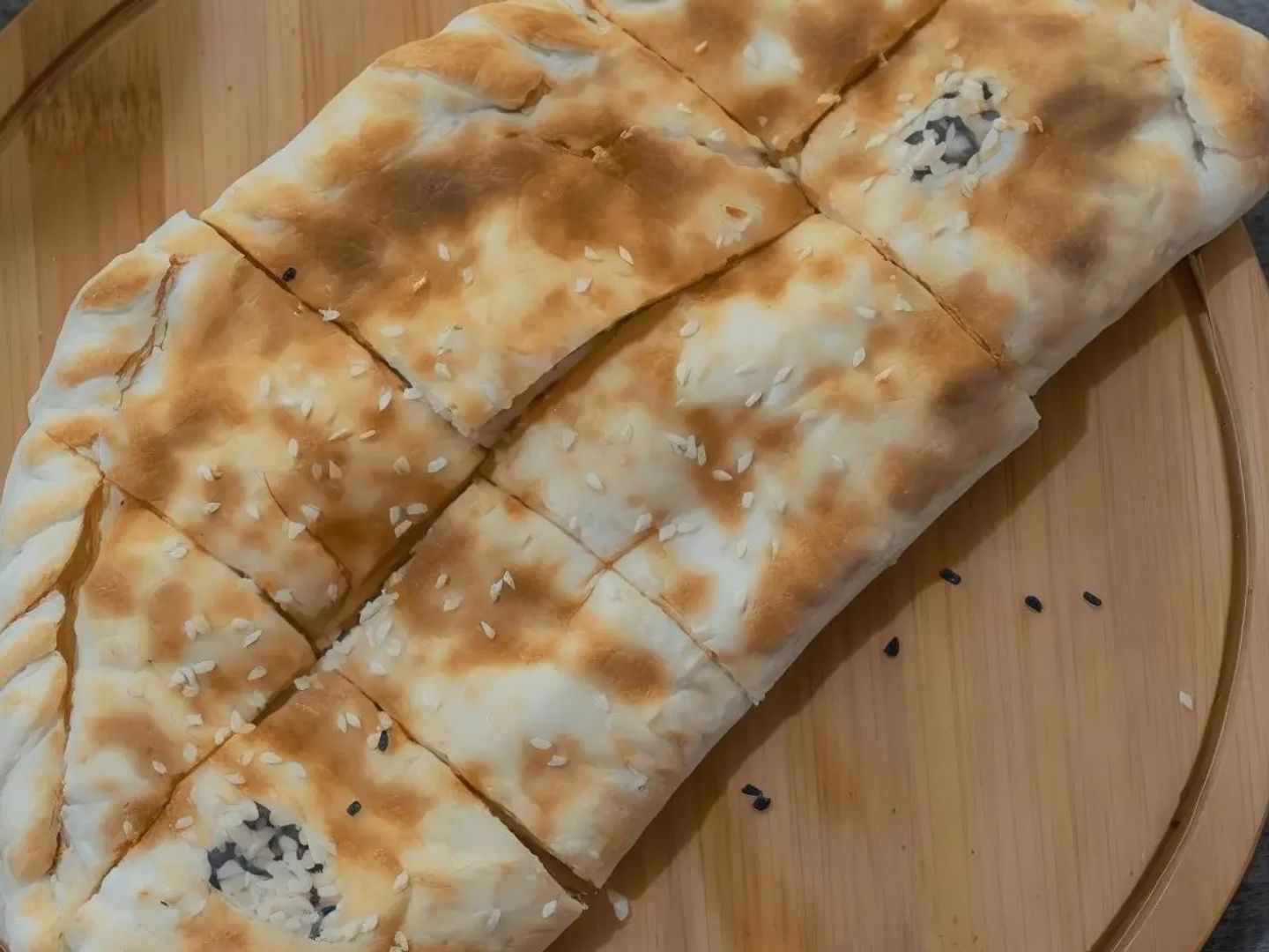 لبنه بالسبانخ
