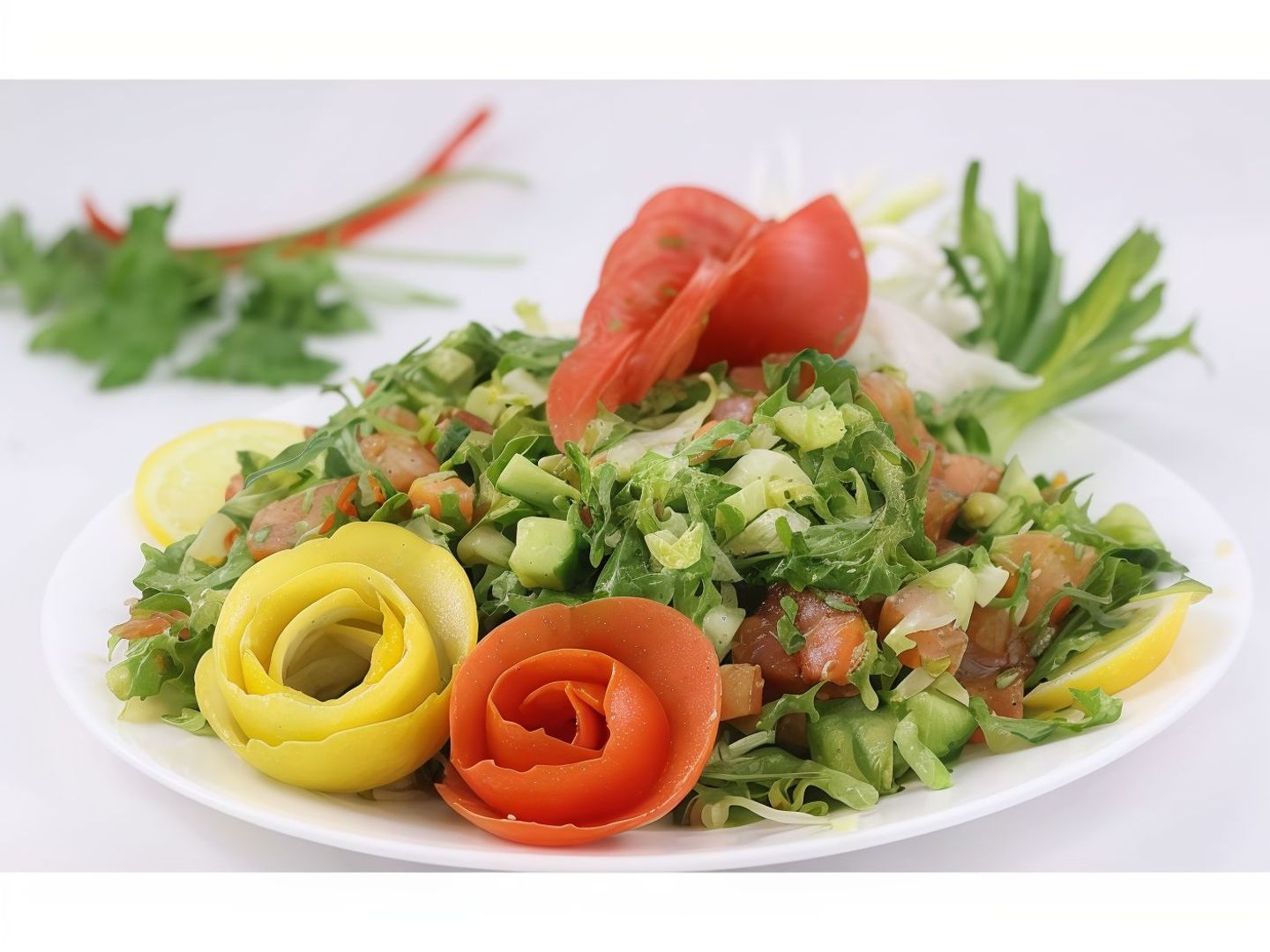 سلطة خضراء
