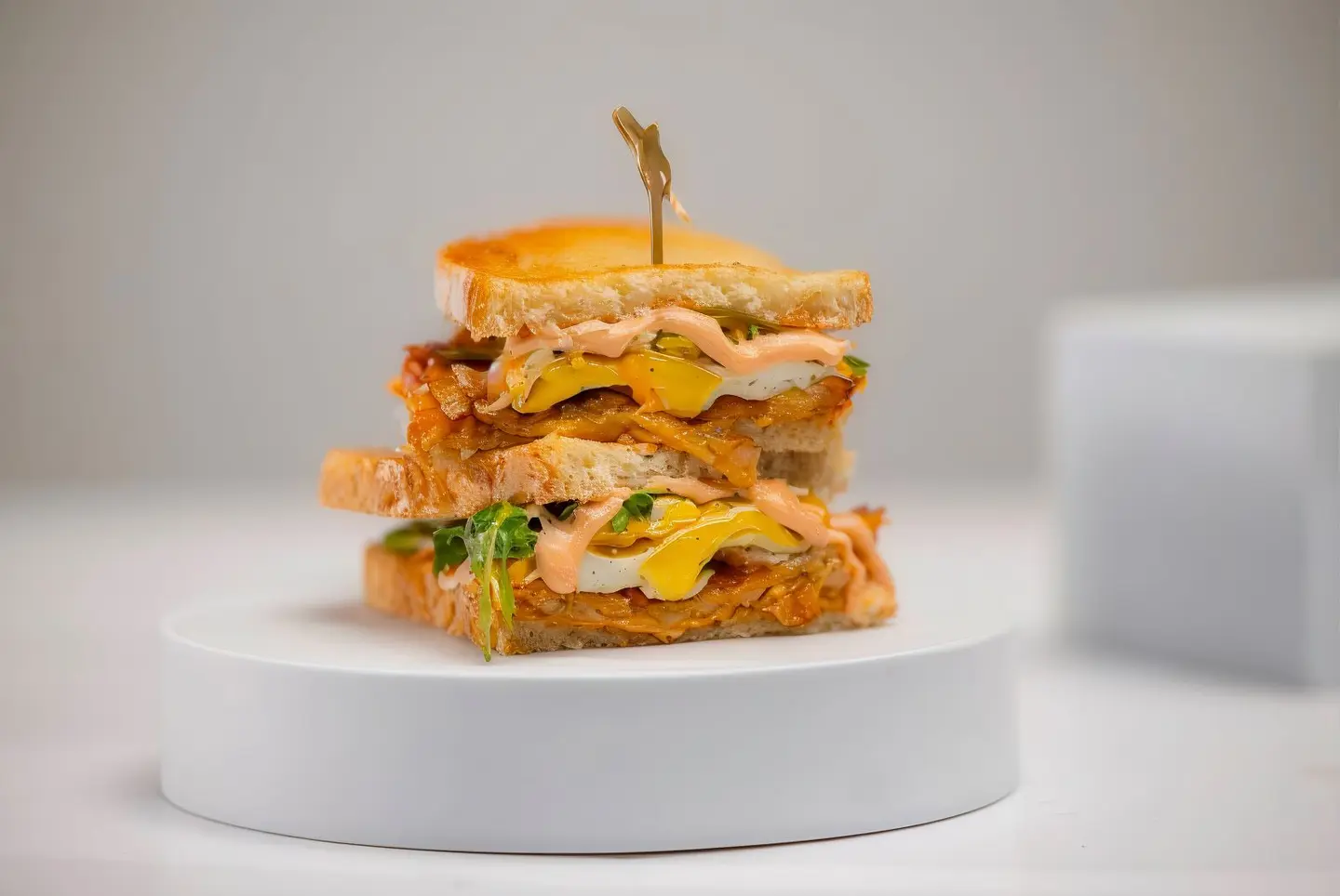 Egg Hash Sandwich