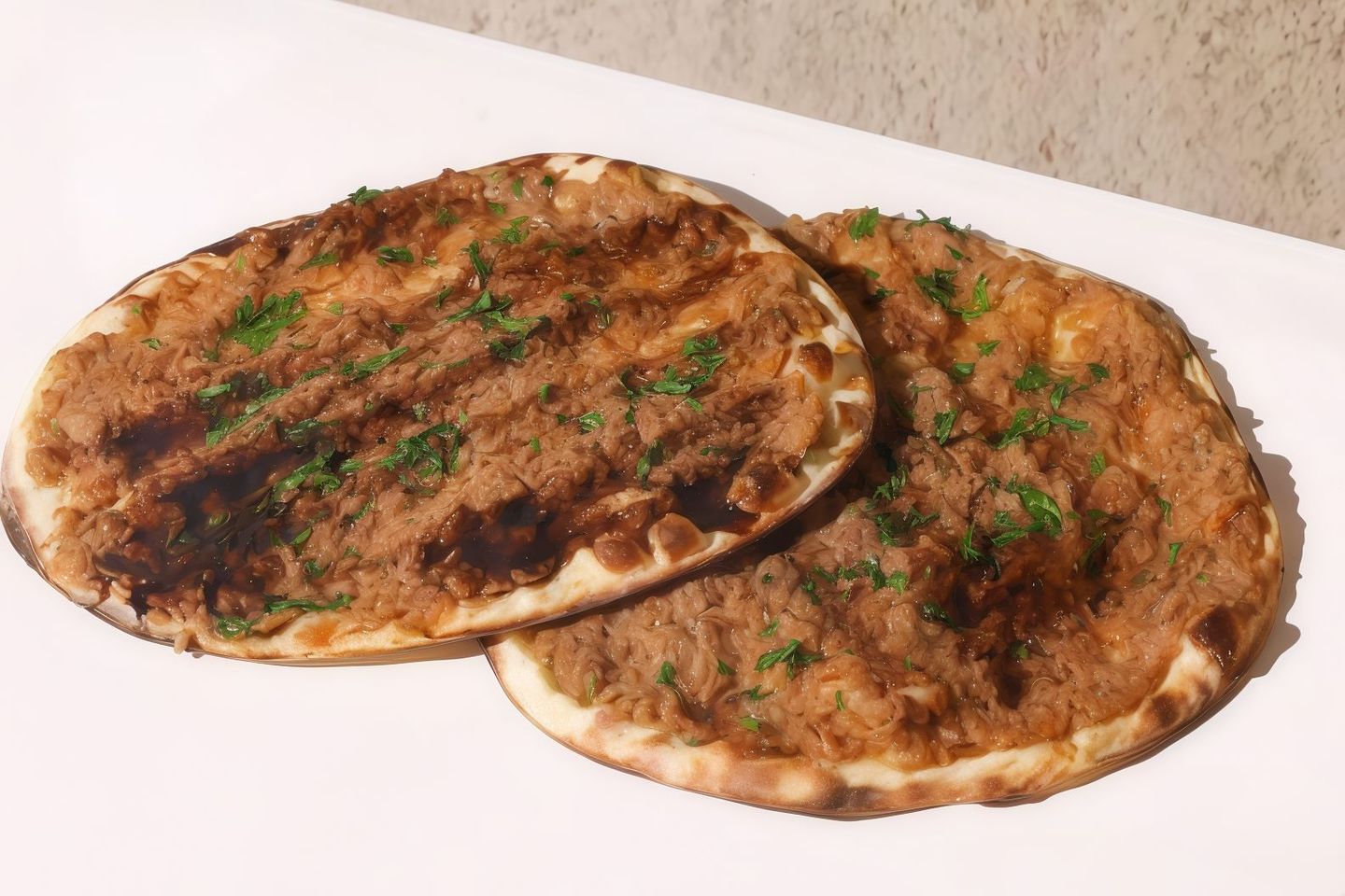 لحم بعجين