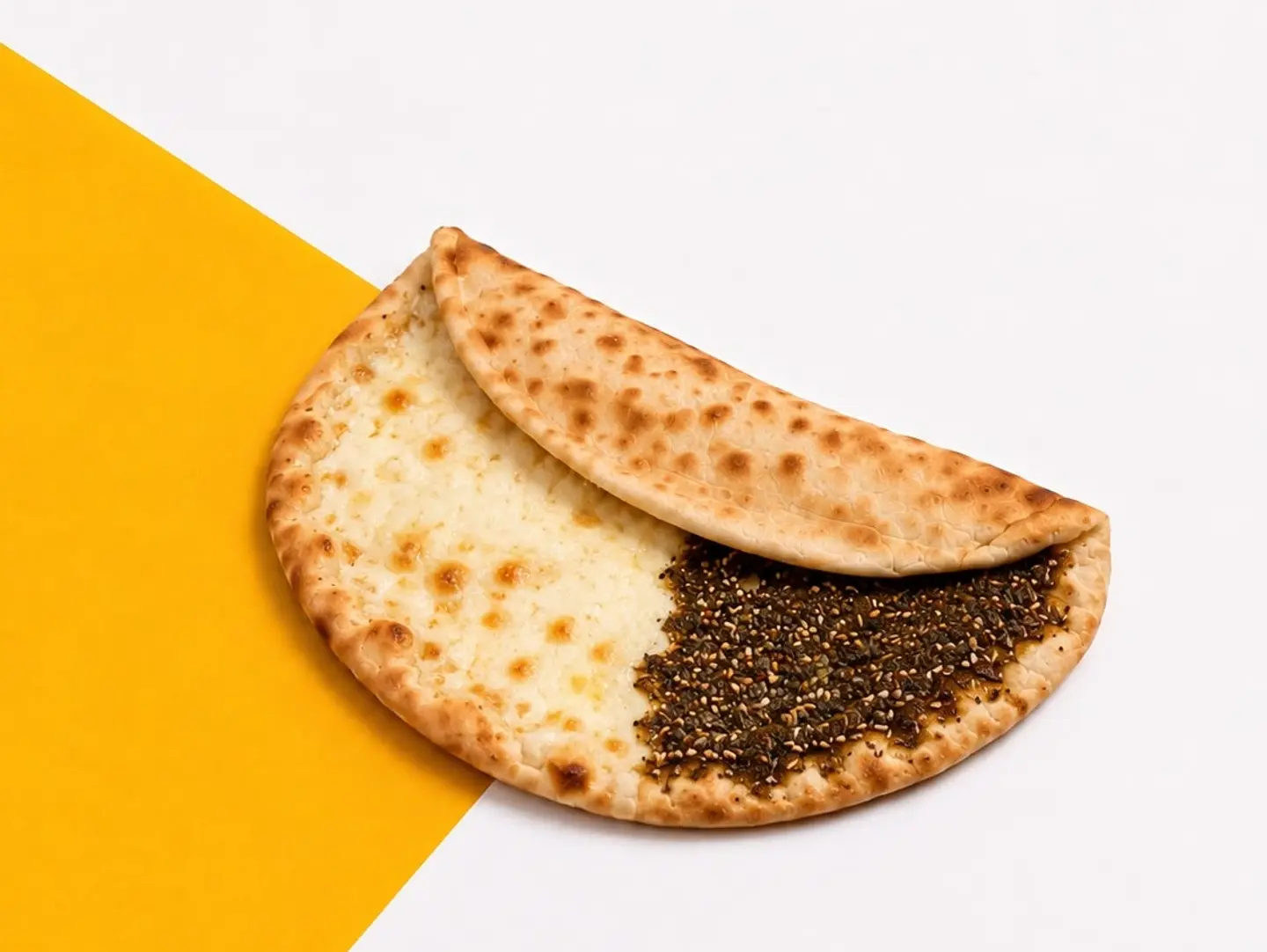 منقوشة عكاوي وزعتر