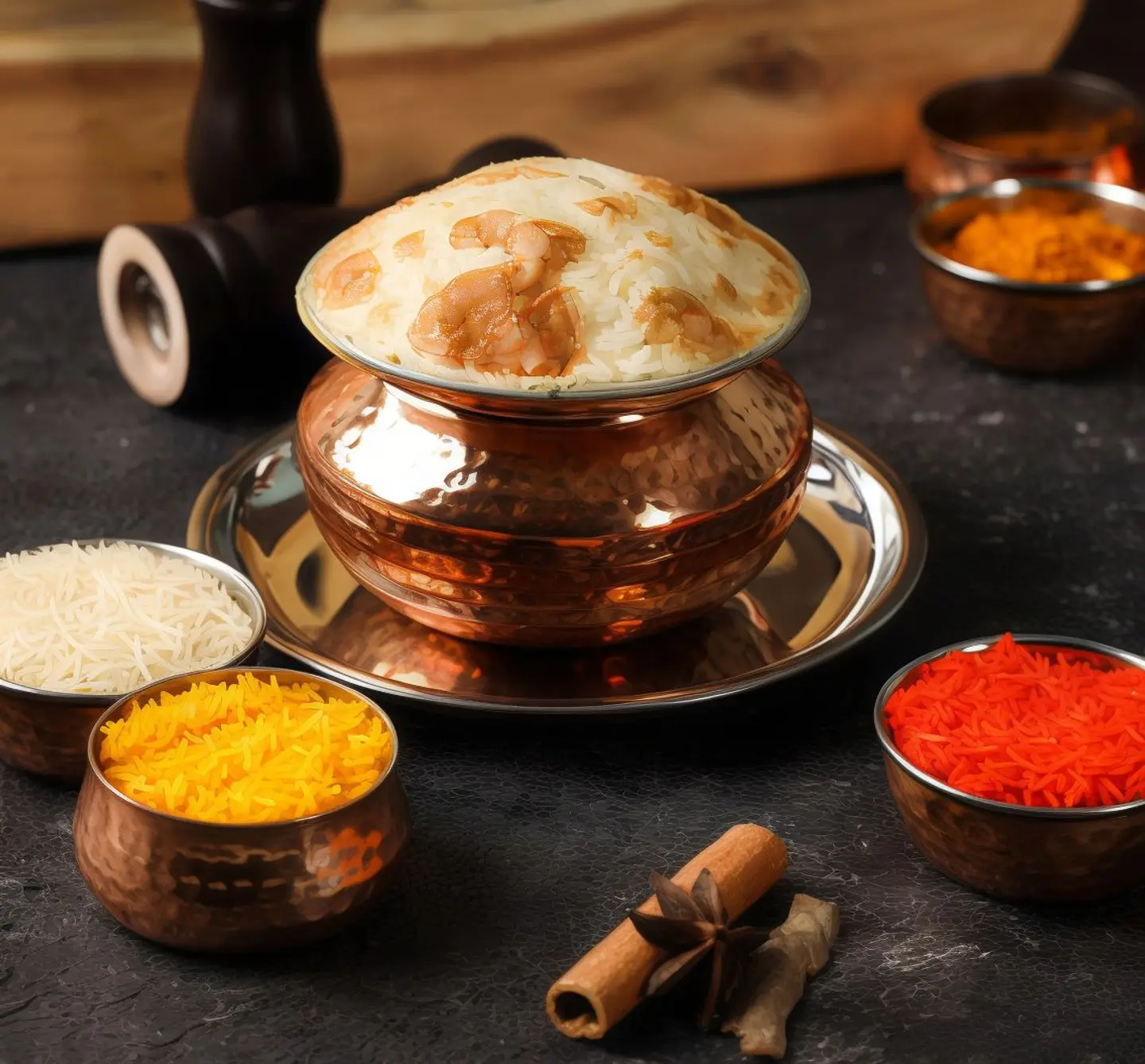 Shrimp Parda Biryani