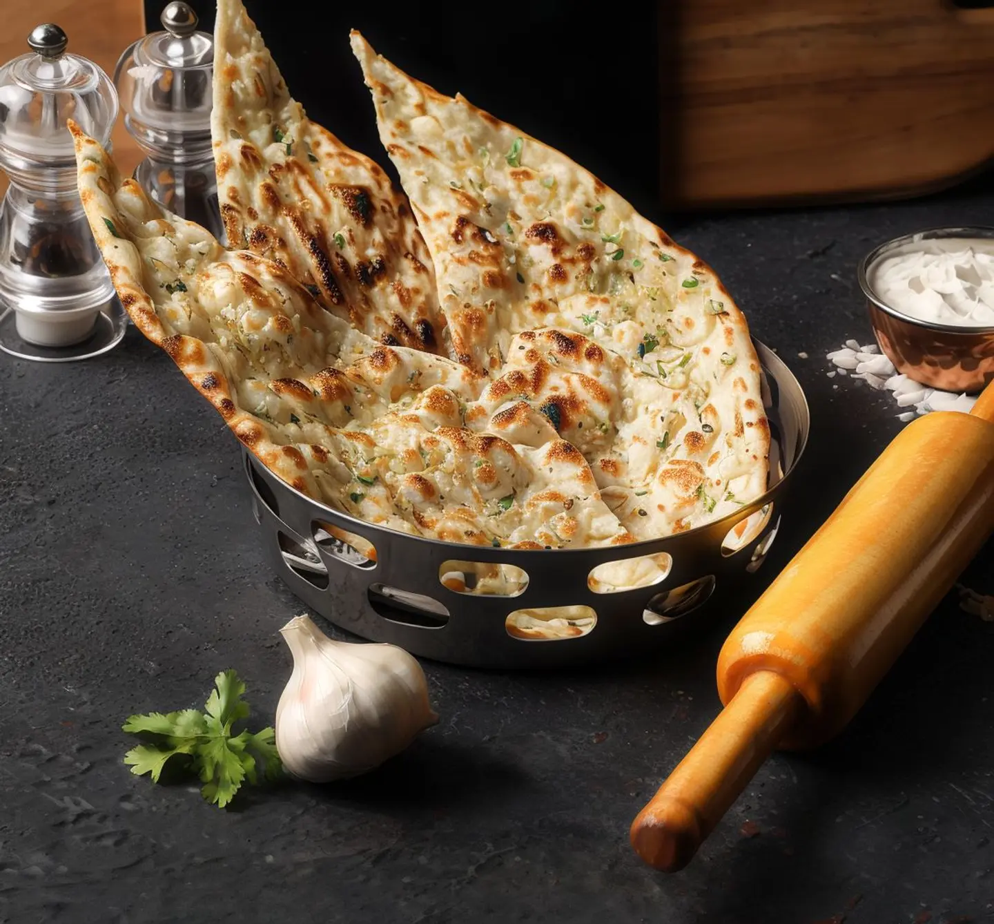 Garlic Naan