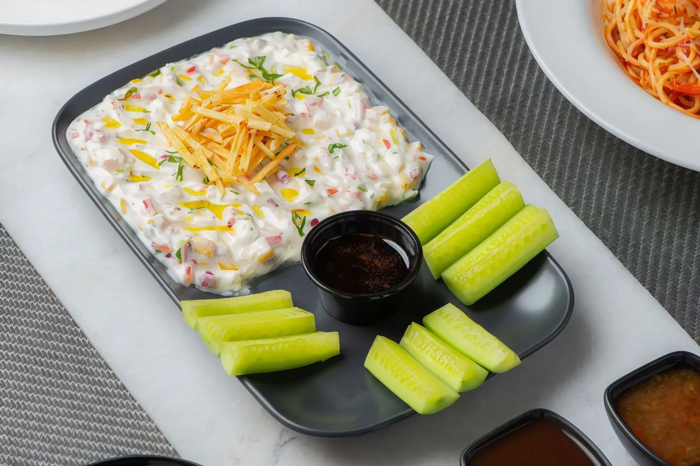 Yogurt And Vegetable Salad