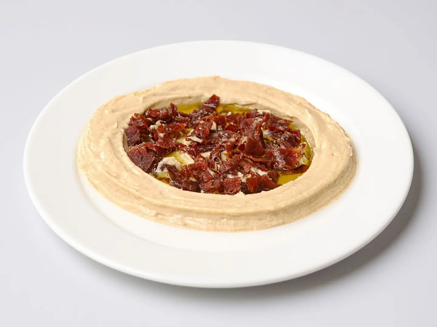 Hummus With Armenian Pastrami