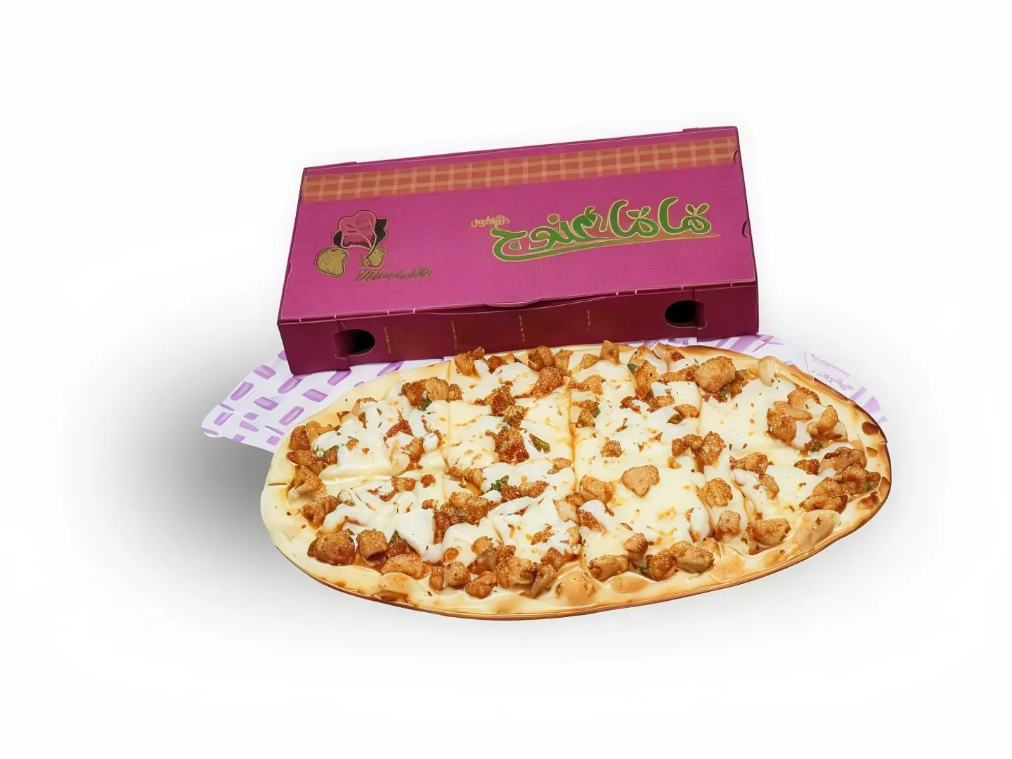 منقوشة دجاج بلجبن