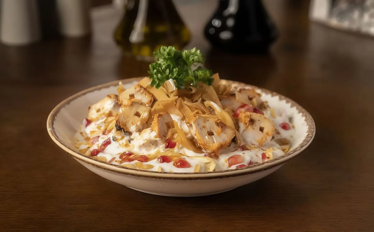 فتة شيش طاووق