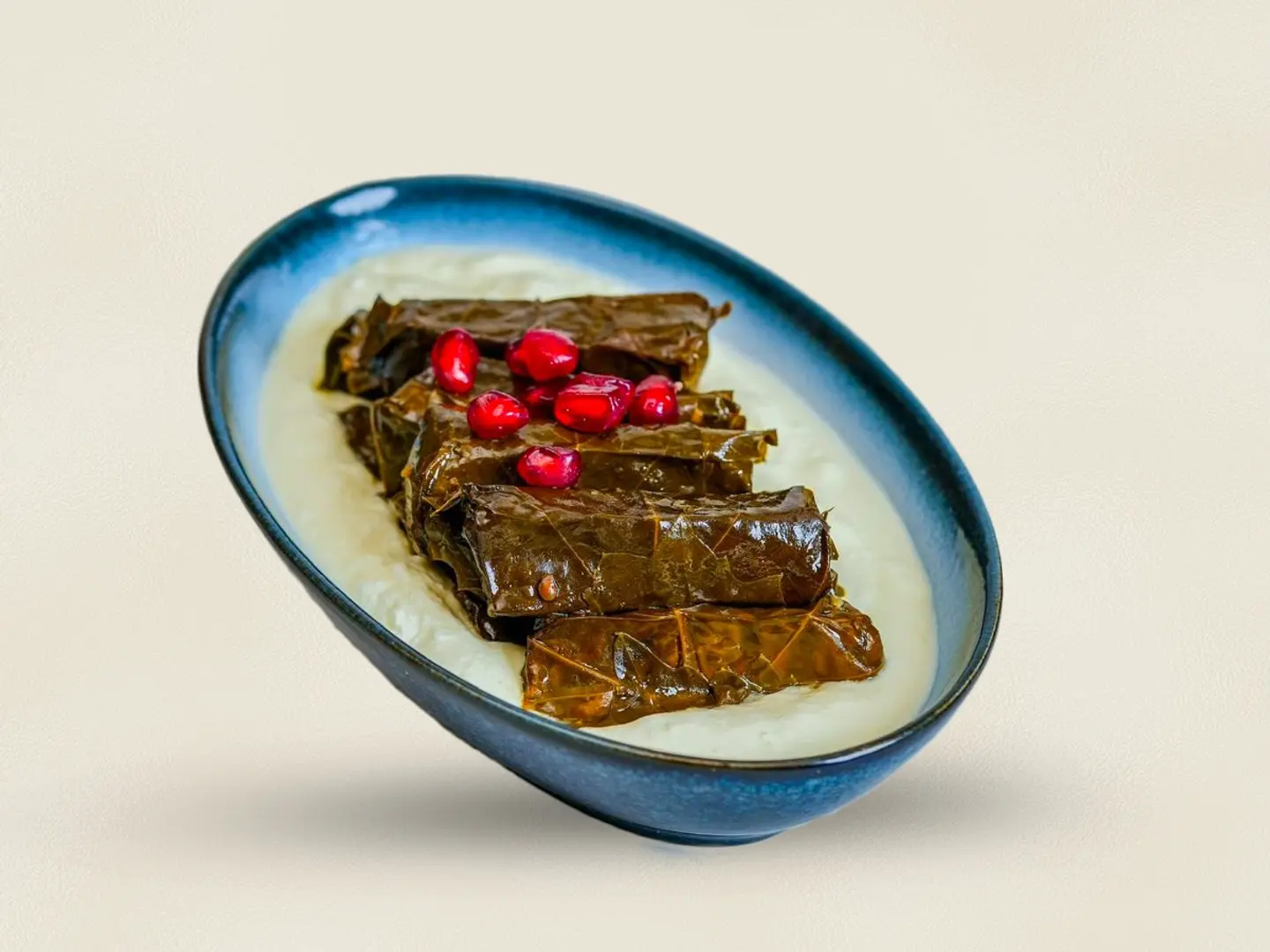 Grape Leaves With Yogurt