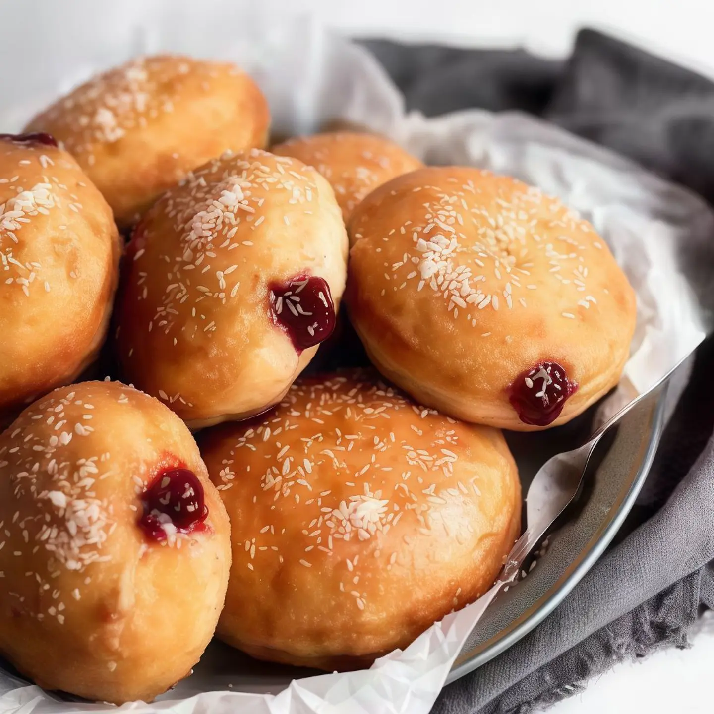 دونات فراولة