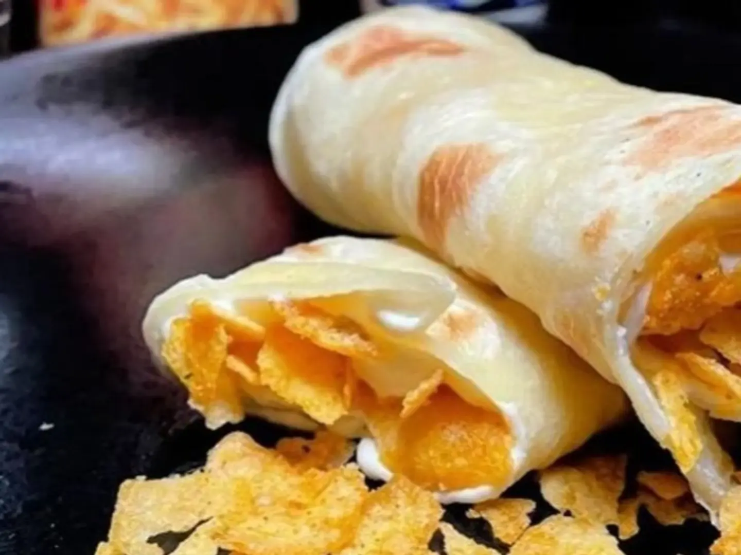 Jabati With Cheese And Potatoes