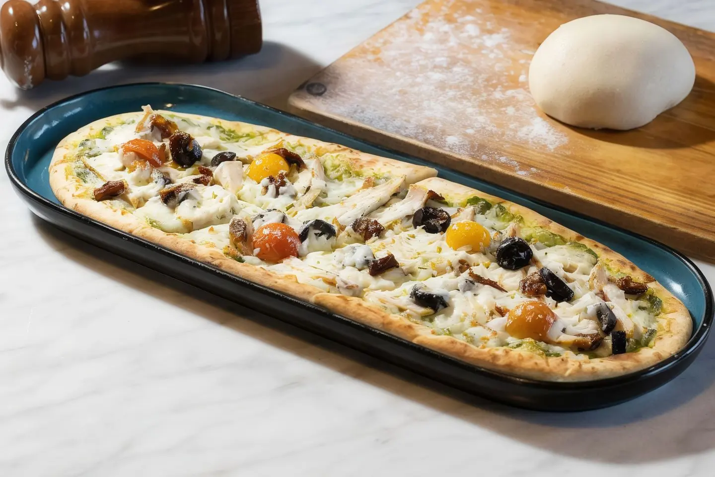 Chicken Tuscan Pizza