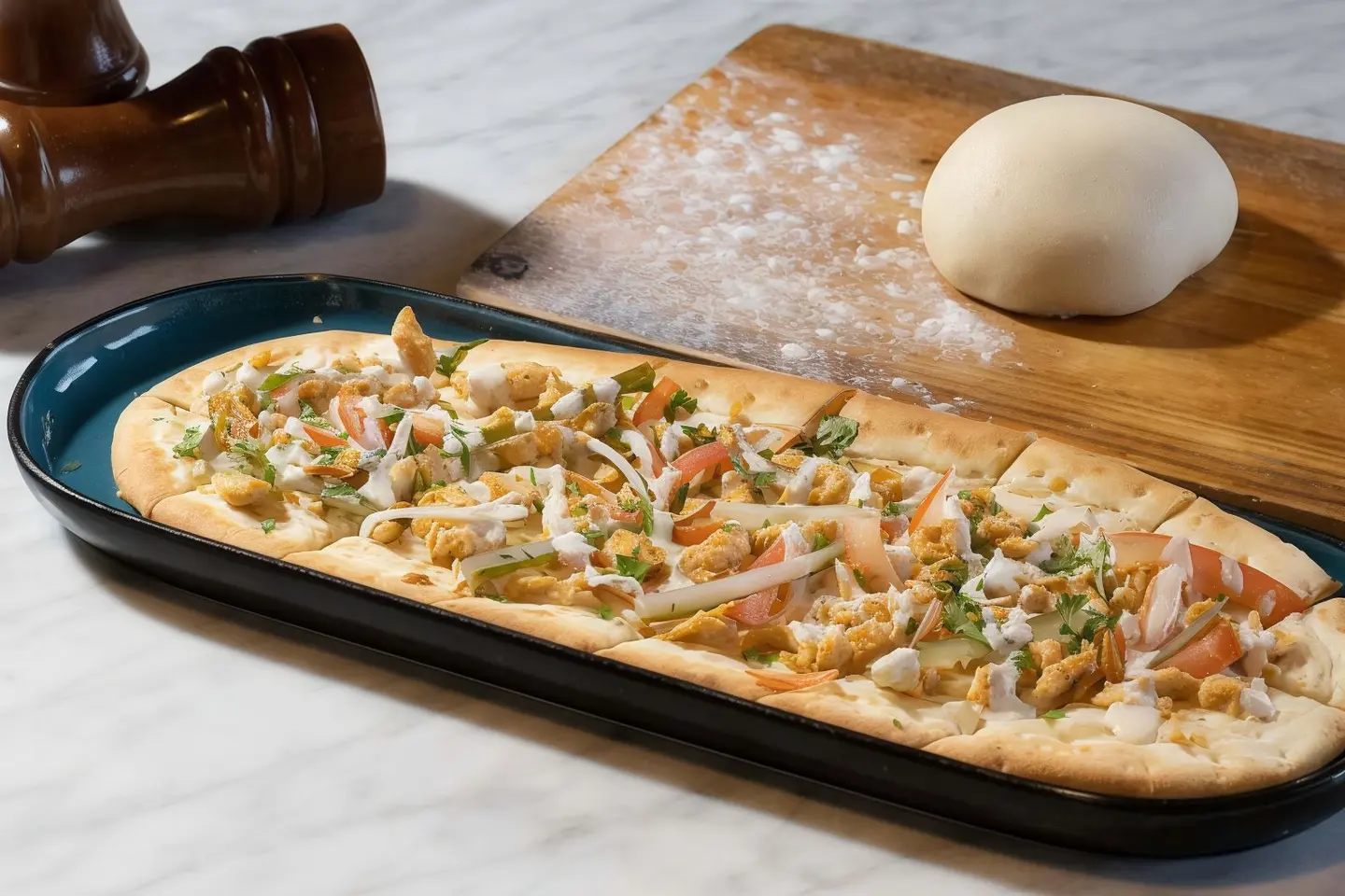 Chicken Shawerma Pizza