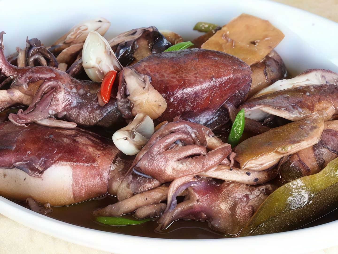 Adobong Pusit