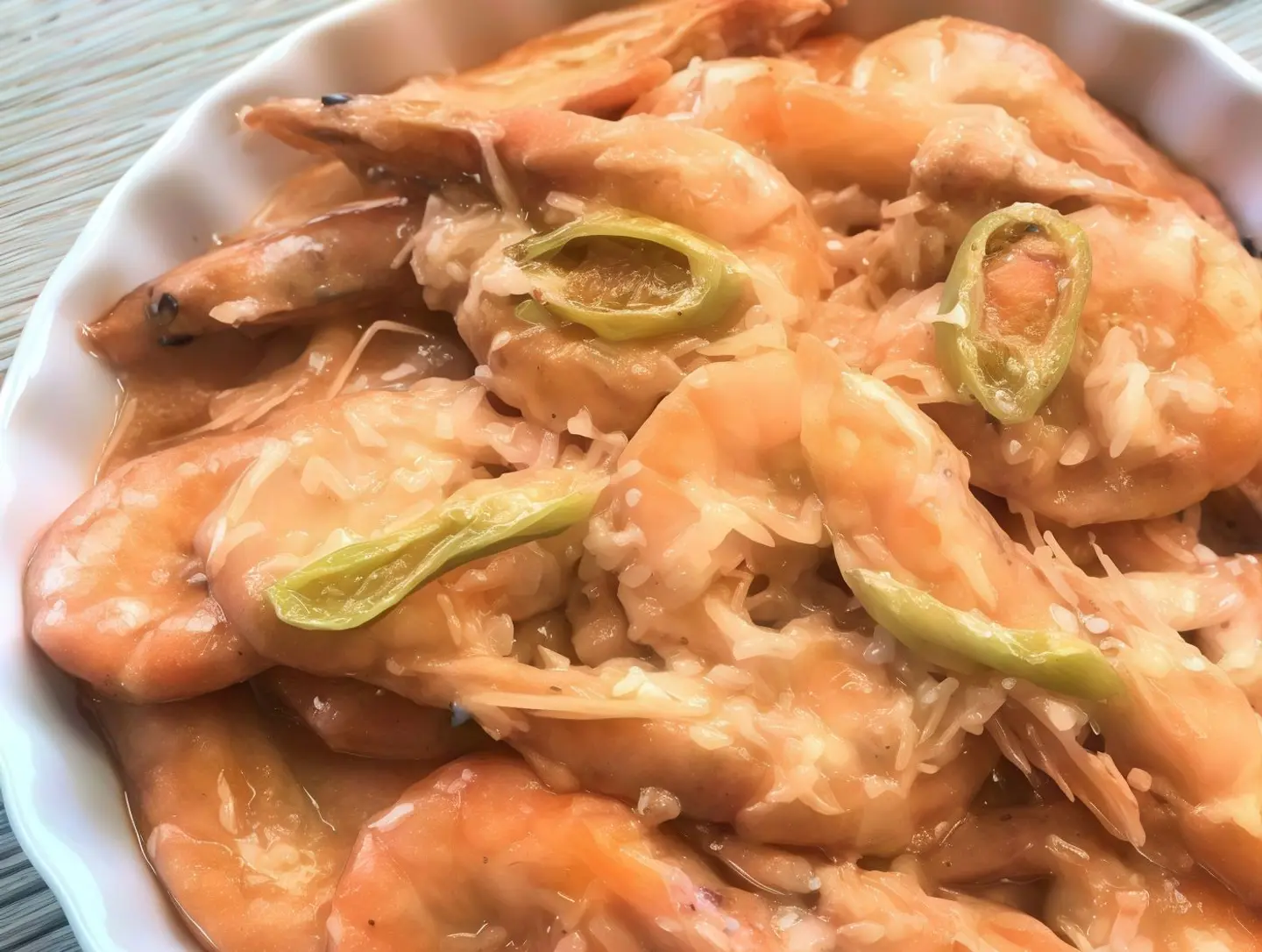 روبيان بصوص جوز الهند