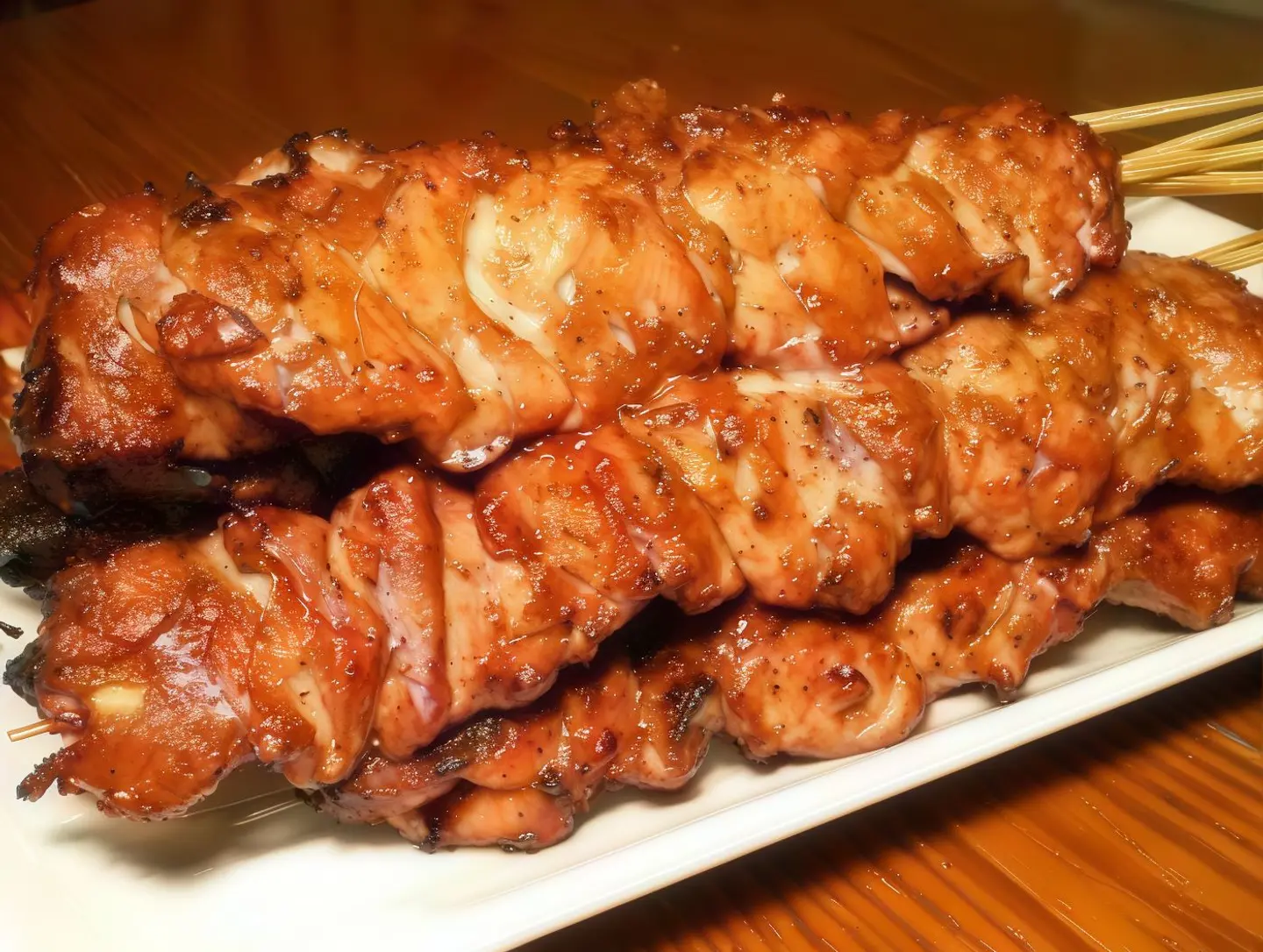 دجاج مشوي على الفحم - 1 سيخ