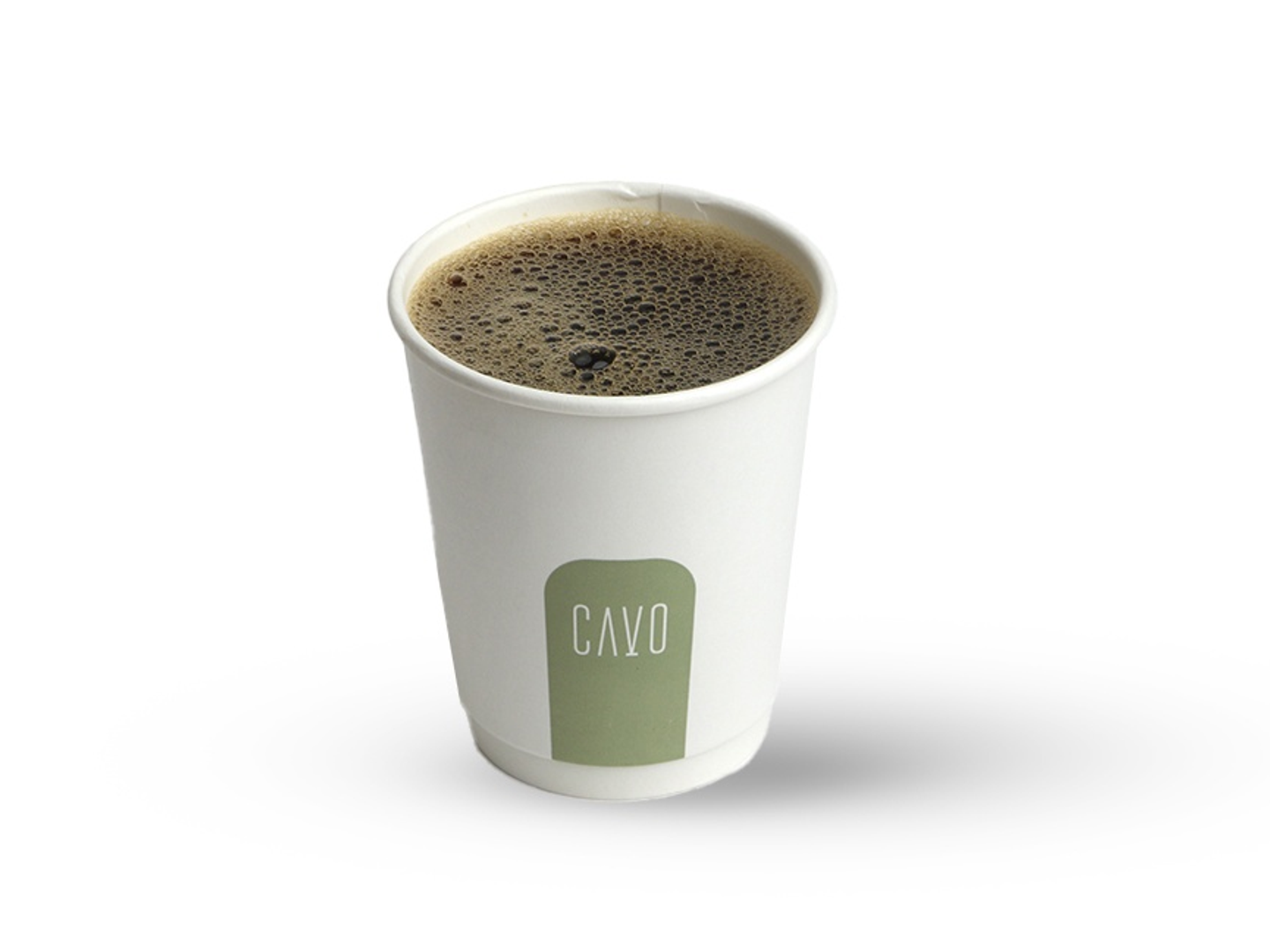 قهوة مقطرة حار وسط