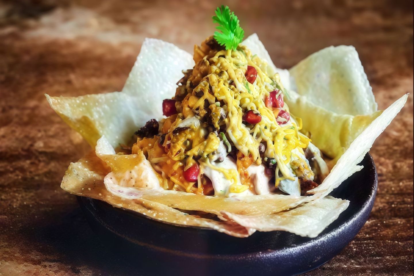 Chicken Tikka Chaat