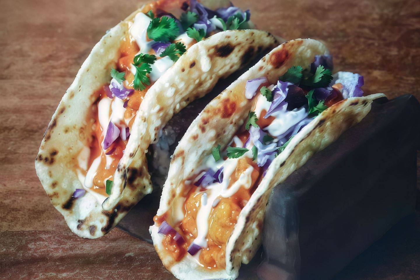 Butter Chicken Tacos
