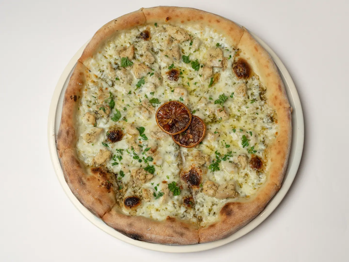 Lemon Chicken Pizza