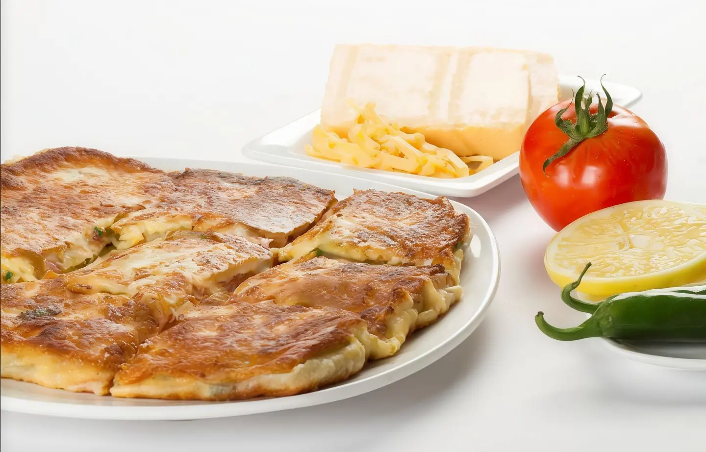 فطيرة جبنة شيدر بالطماطم