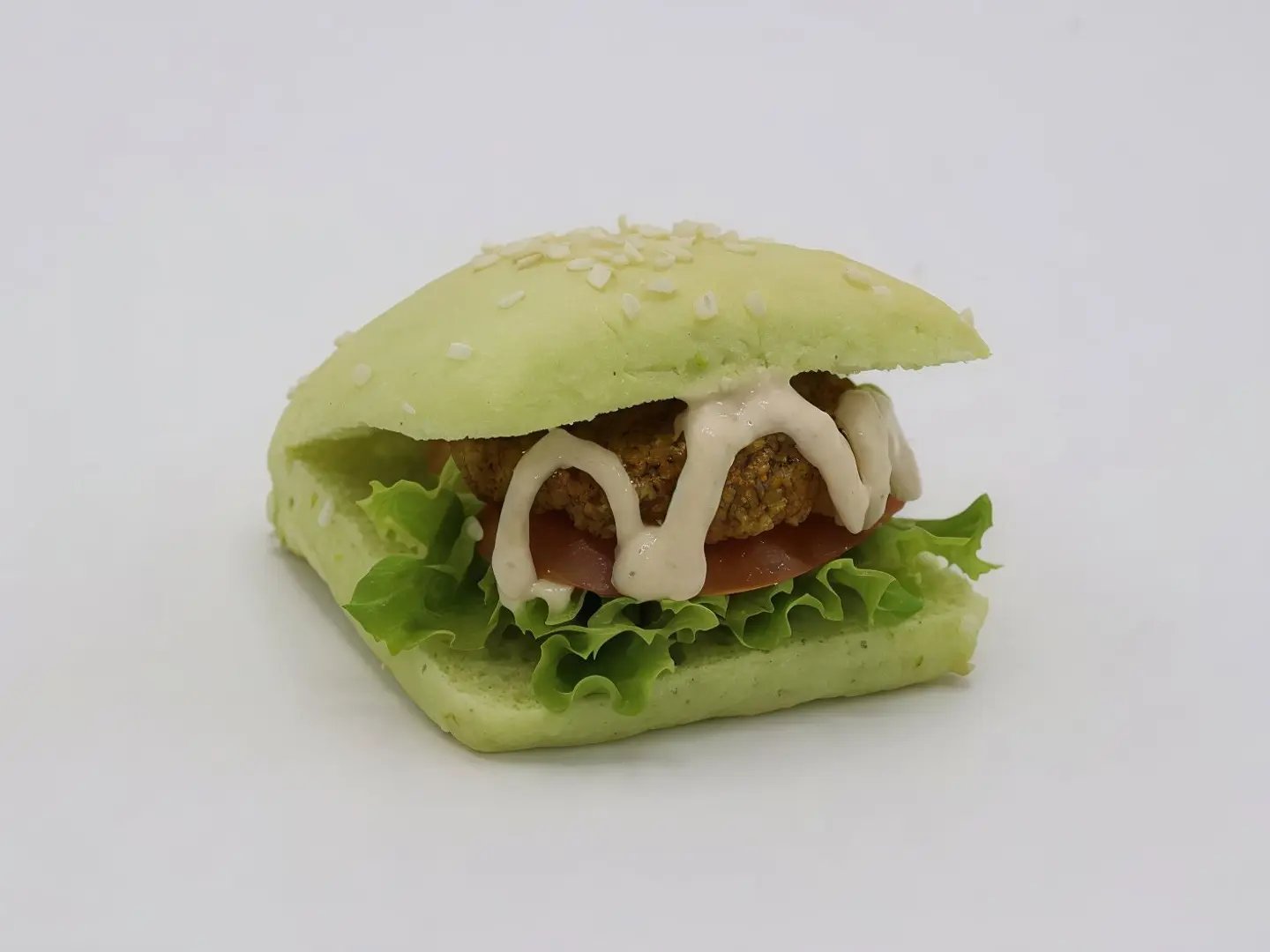 Falafel With Vegetable Mexican Sandwich