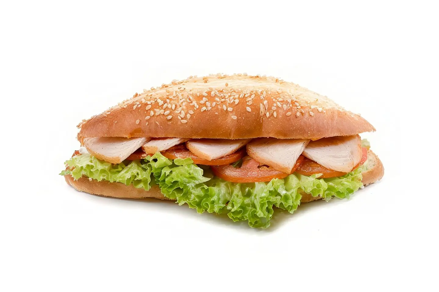 Love Brioche Smoked Turkey Sandwich With Vegetables