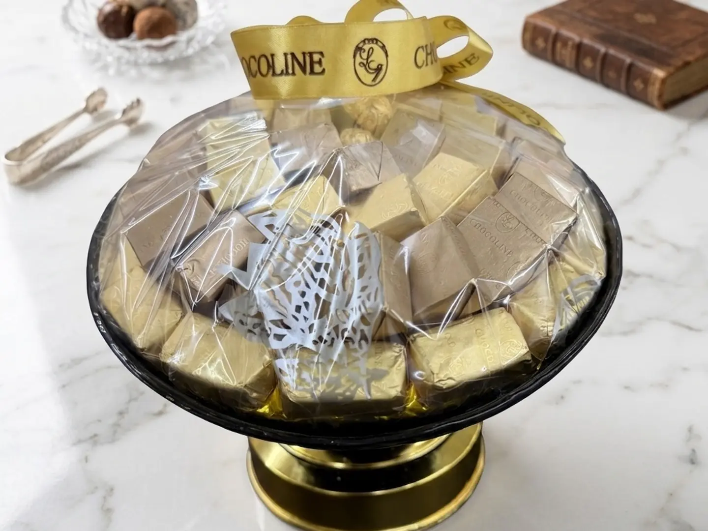 صحن شوكولاتة مغلفة صغير باركود (2000097150)