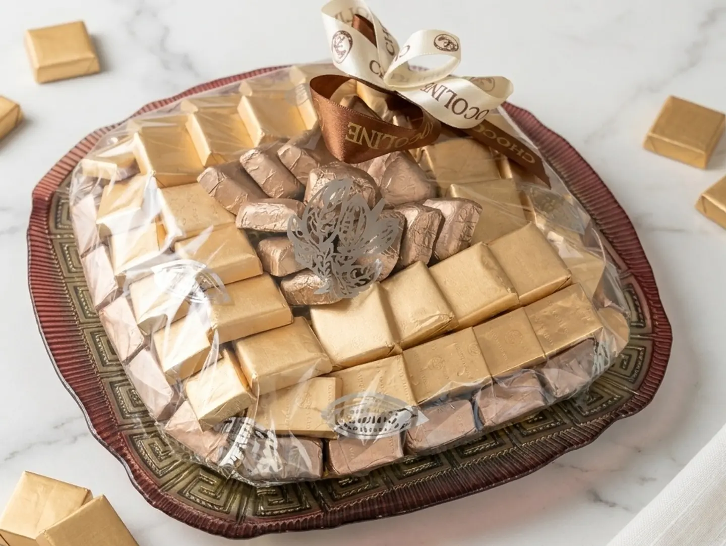 Medium Wrapped Chocolate Tray Barcode (2000097276)