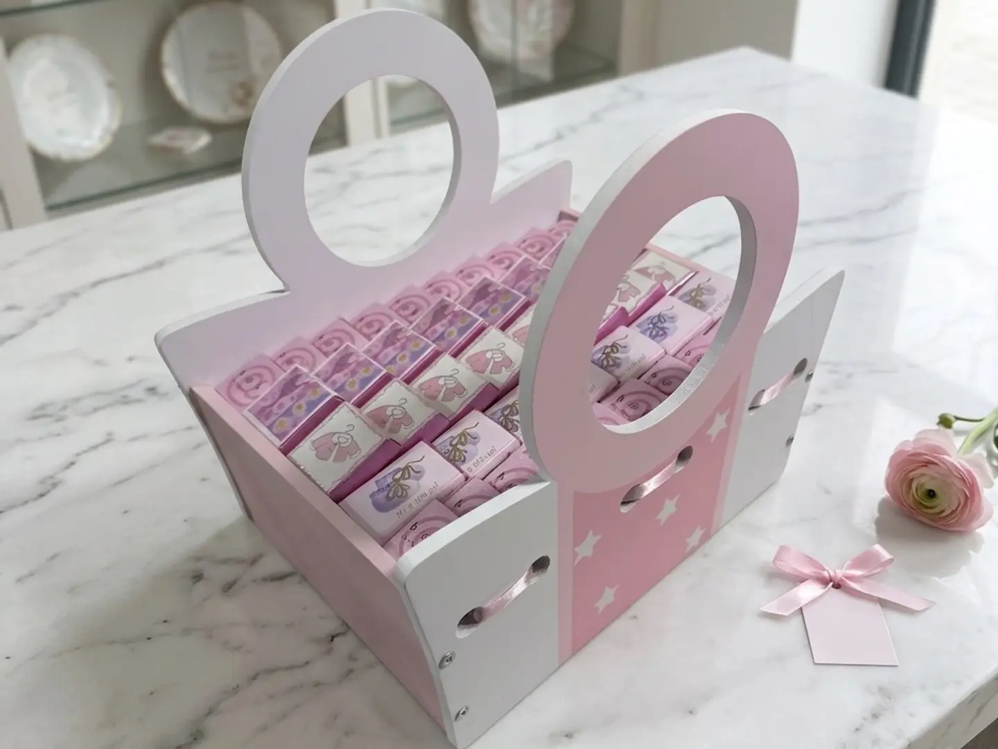 سلة شوكولاتة مغلفة بيبي بمبي باركود (2000097274)