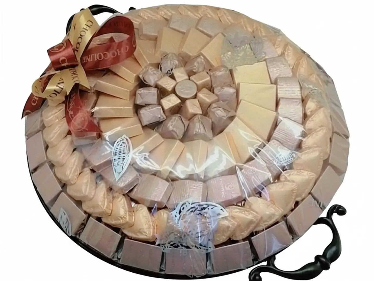 صحن شوكولاته وسط 1350 جرام (رقم 1000097200)