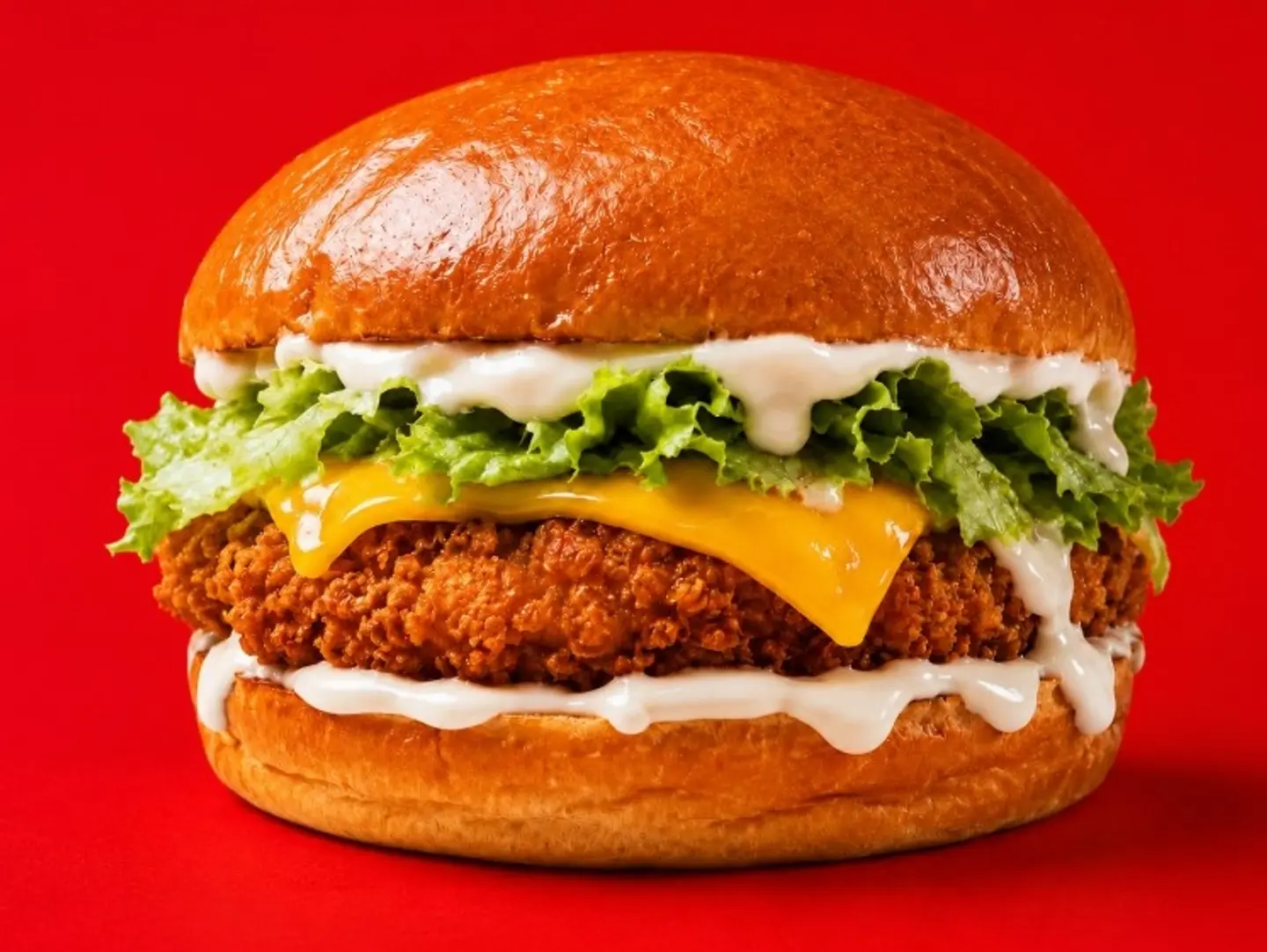 Cheesy Crispy Chicken Sandwich