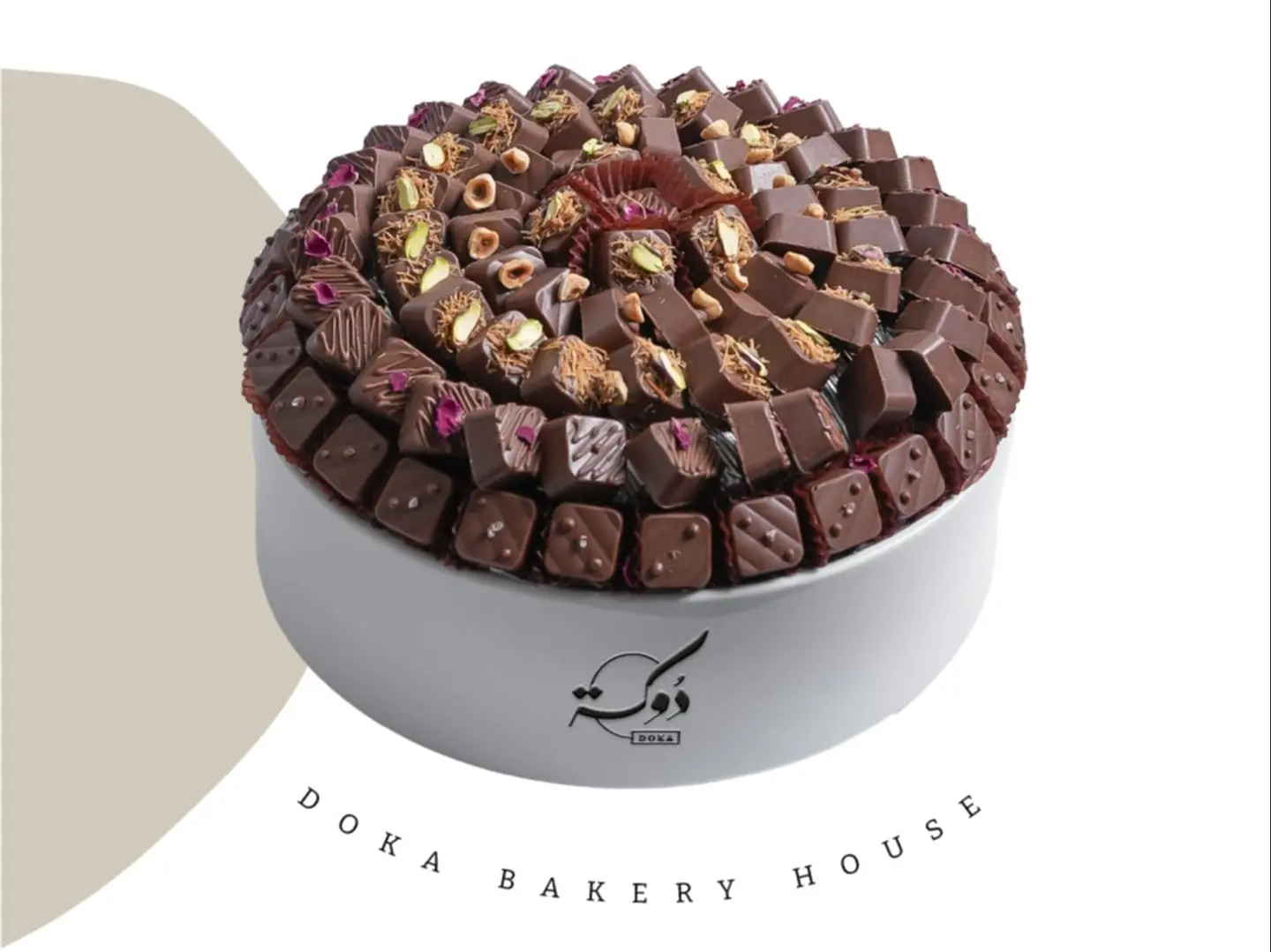 Luxury Chocolate Plate